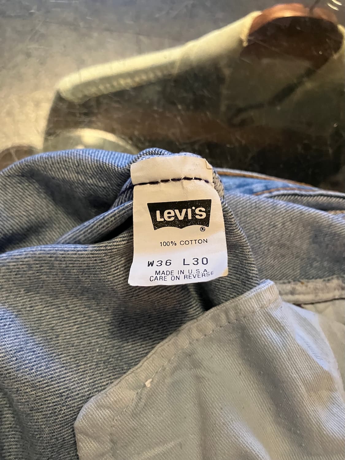 90s USA Levis 501 Denim Pants 상품이미지9