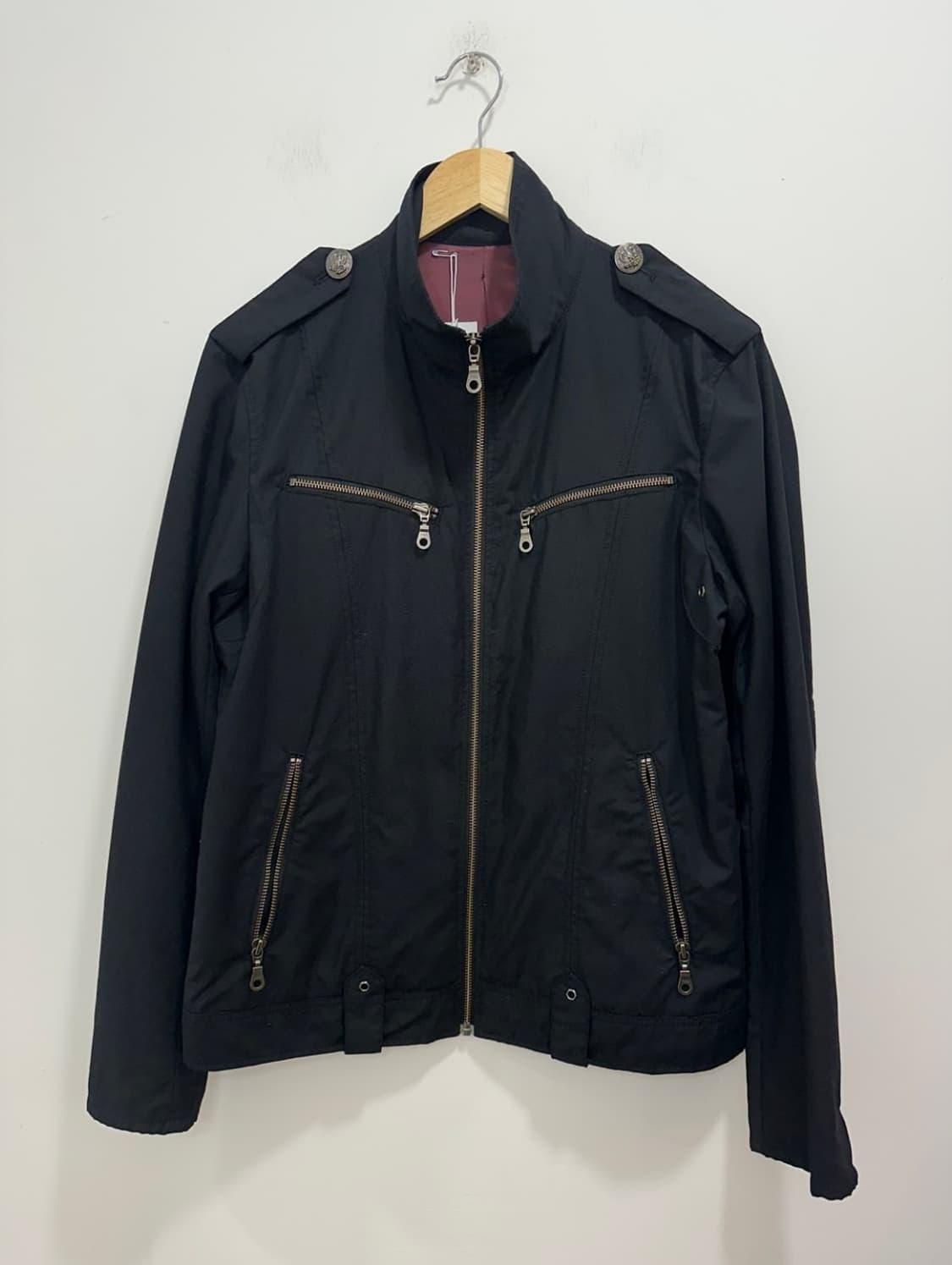 락시크 락펑크 어깨 견장 포켓 자켓 상품이미지2