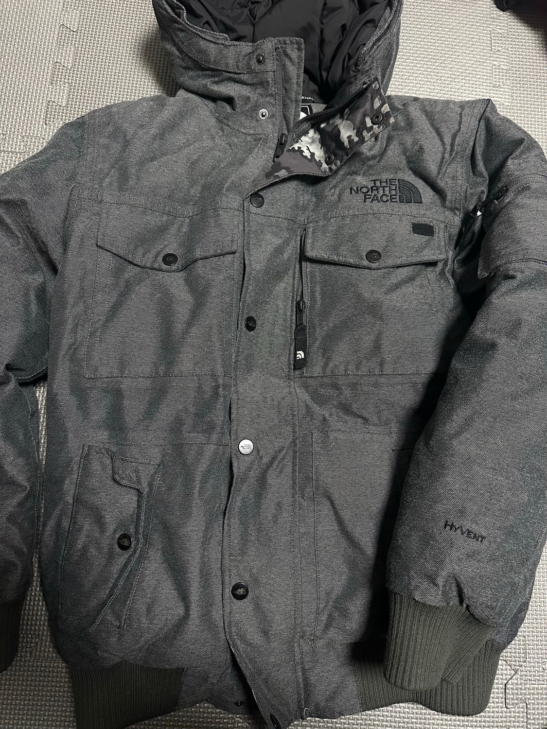 노스페이스 유럽판 한정 밀리터리 패딩 95 상품이미지1