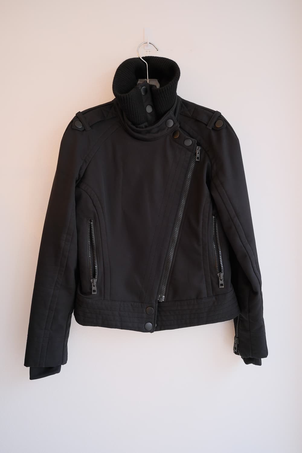 Detachable collar rider jacket 상품이미지2