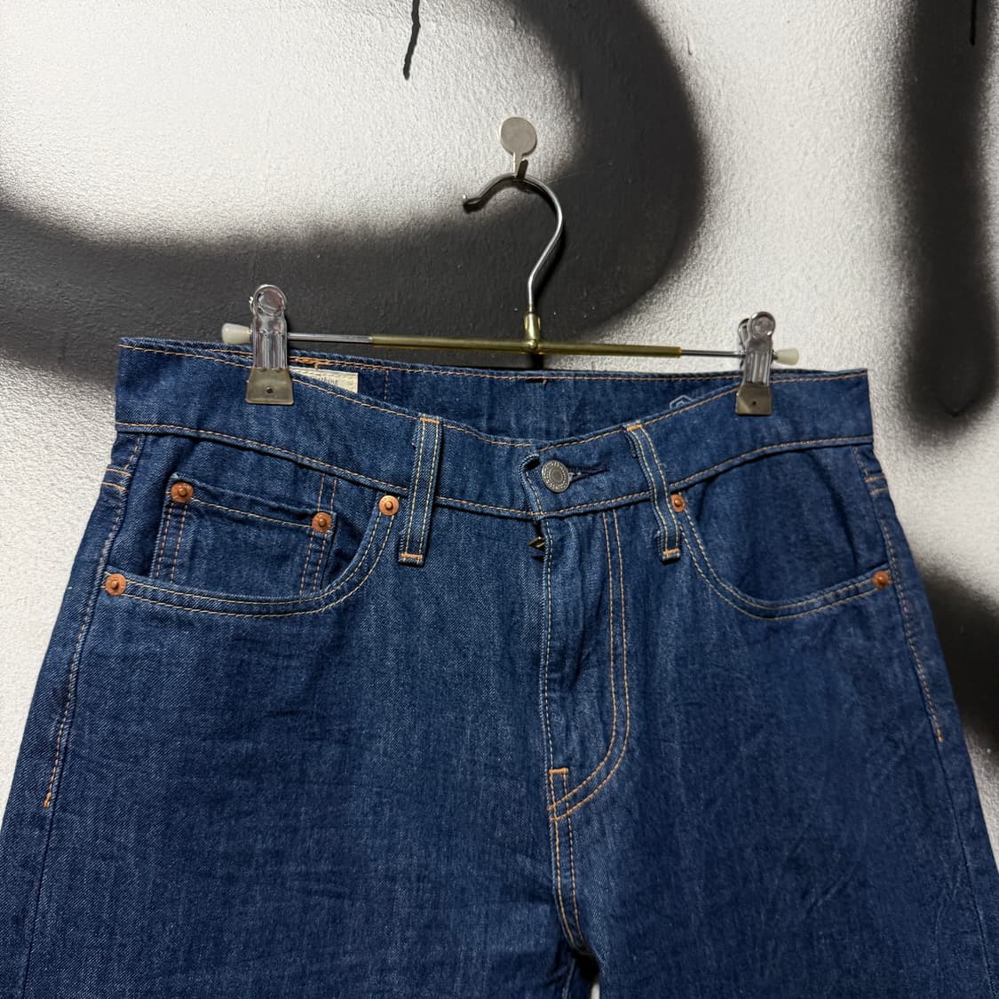 리바이스 오리지널 프리미엄 502 레더탭 데님 팬츠 상품이미지3