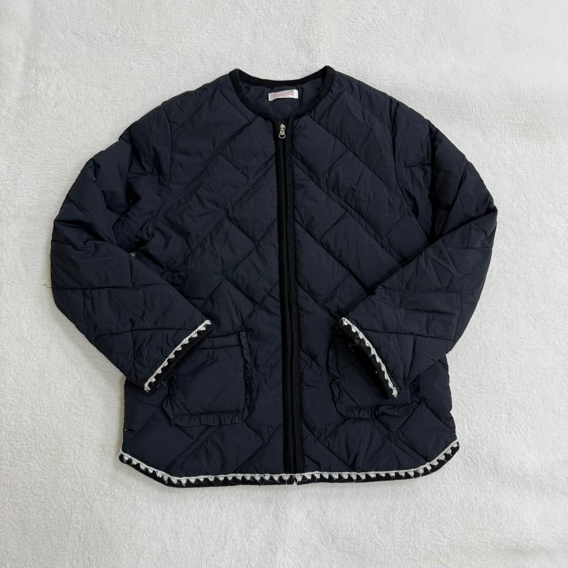 150 로엠걸즈 덕다운 퀼팅 패딩 0311T 상품이미지1