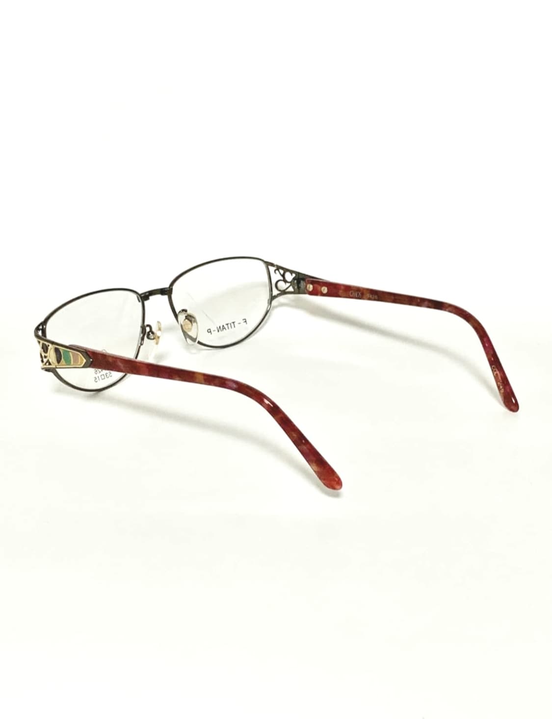 데드스탁 CHAOS  티탄P 오벌형 콤비 안경 상품이미지5