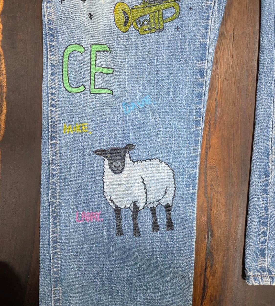 디키즈 핸드드로잉 데님팬츠 상품이미지4