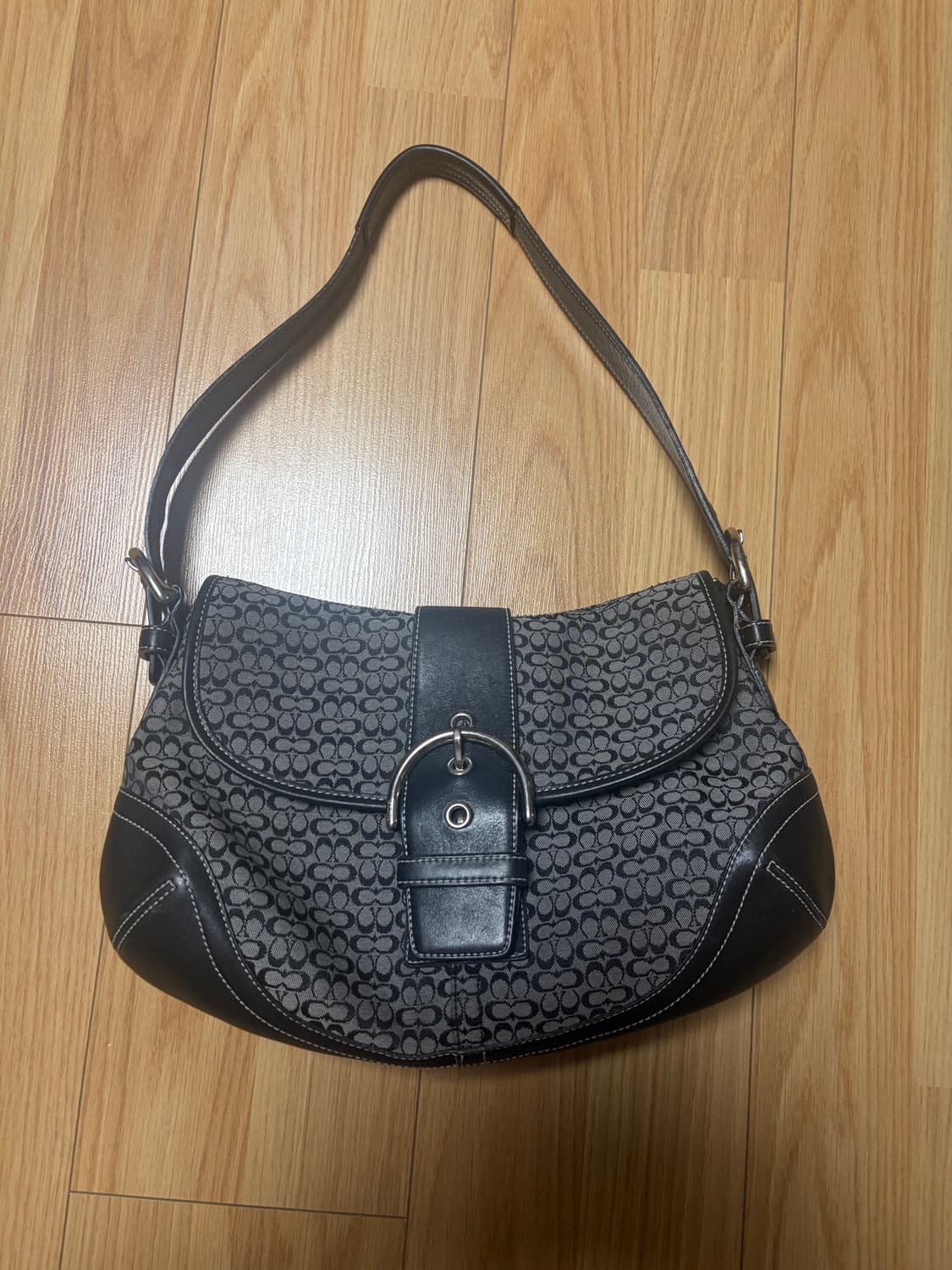 [OS] VTG Coach Signiture soho black shol 상품이미지3