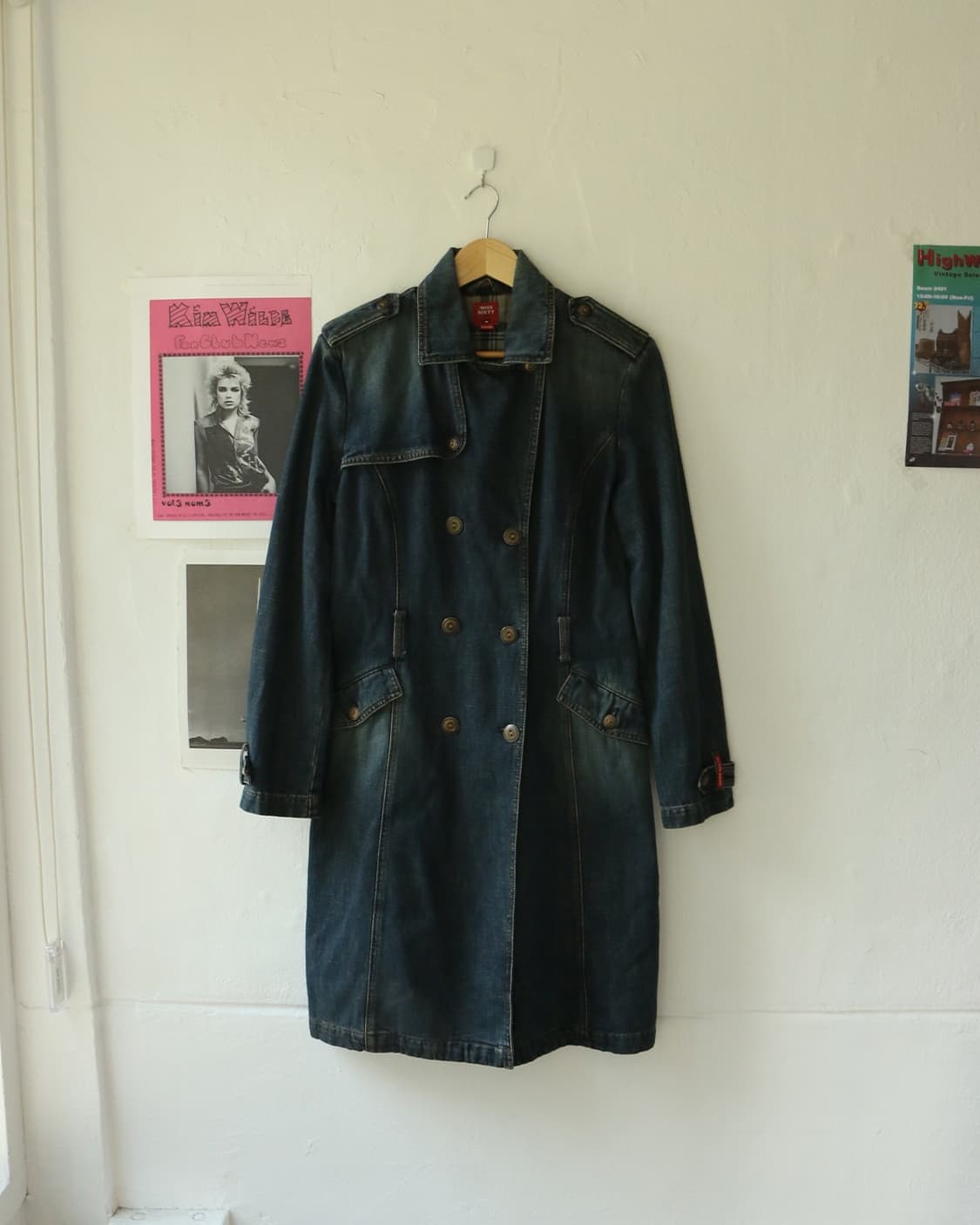 미스식스티 데님 트렌치 코트 상품이미지1