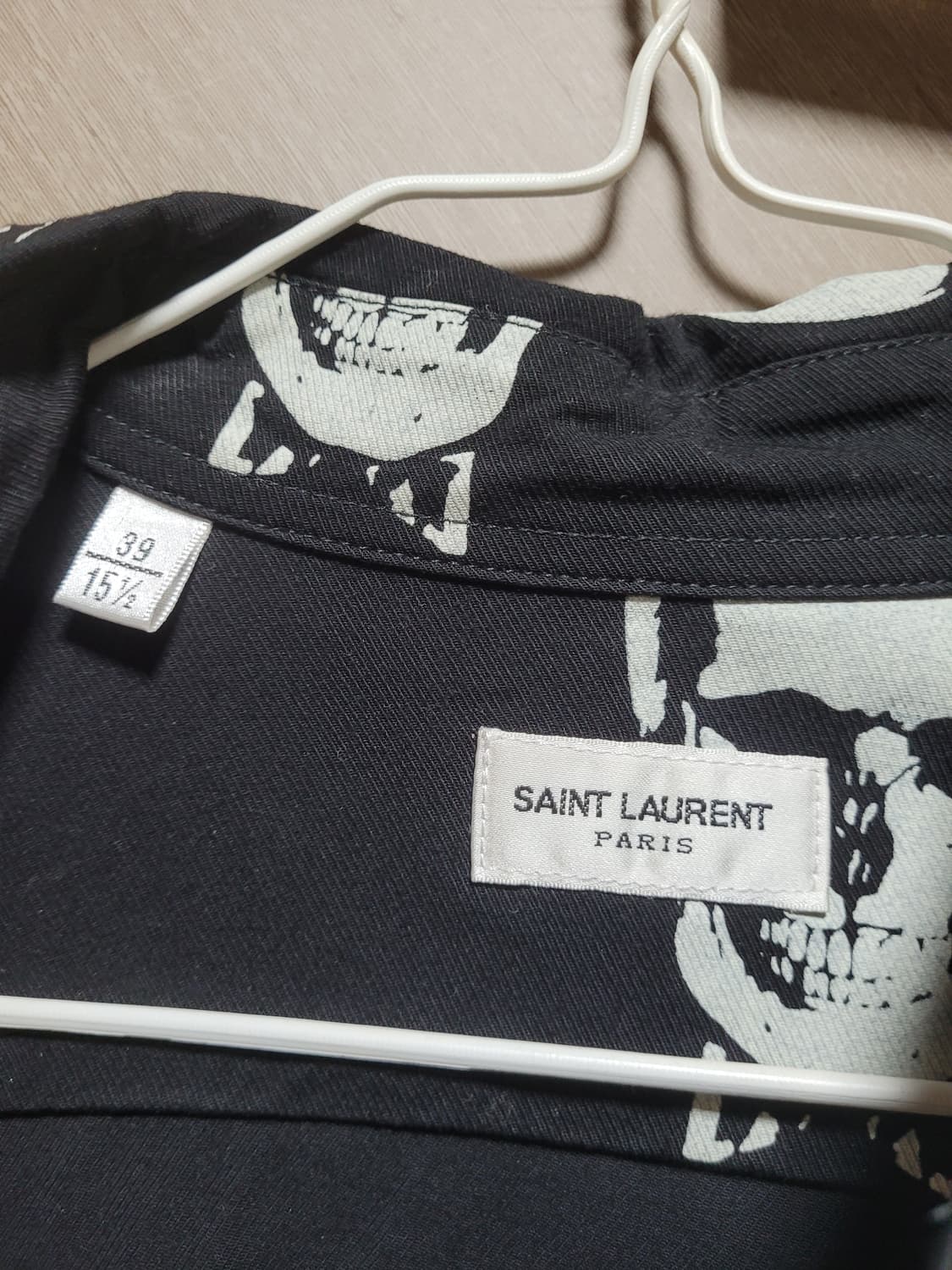 생로랑 스컬 셔츠 상품이미지3