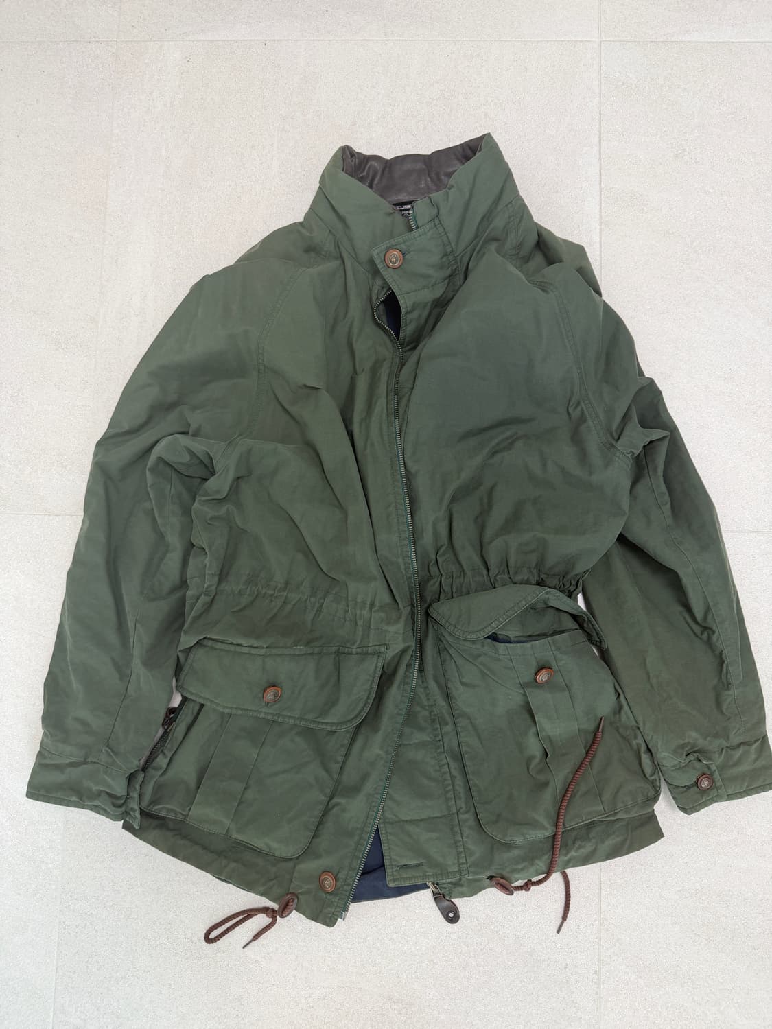 빈티지 내피 스트링 점퍼 야상 상품이미지1