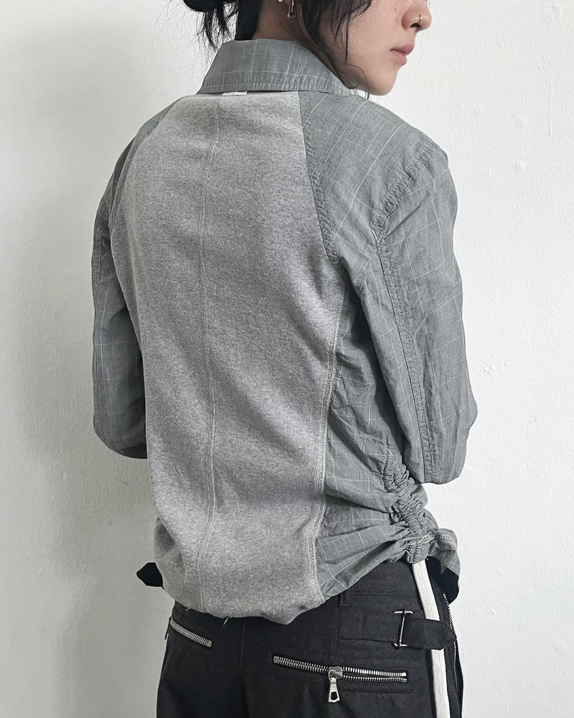 marc cain 사이드 개더링 셔츠자켓 상품이미지3