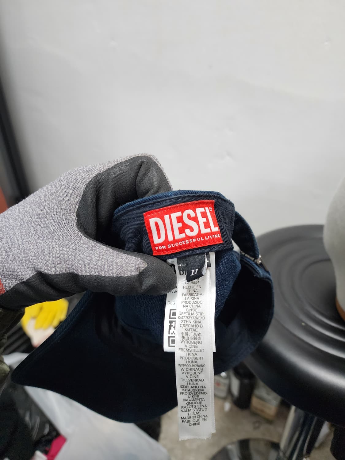 디젤 코리 DIV 워시 볼캡 상품이미지7