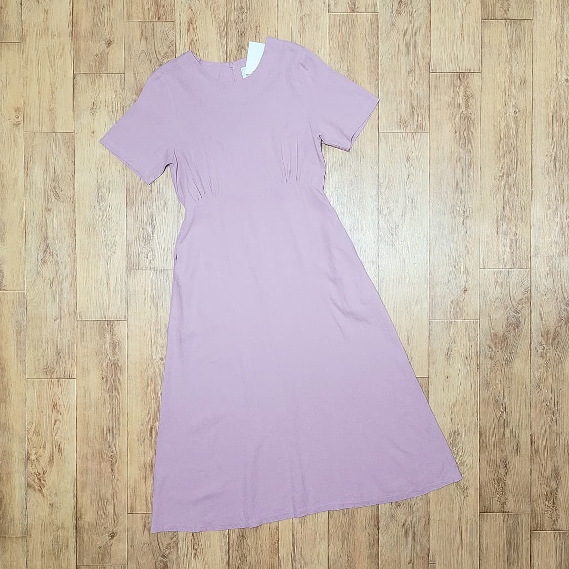 논로컬(NONLOCAL) 라벤다 린넨원피스 55 새상품 상품이미지1