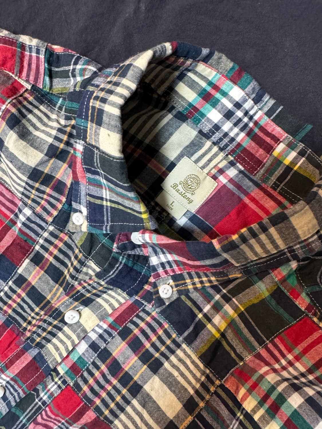 바스통 마드라스 셔츠  상품이미지2