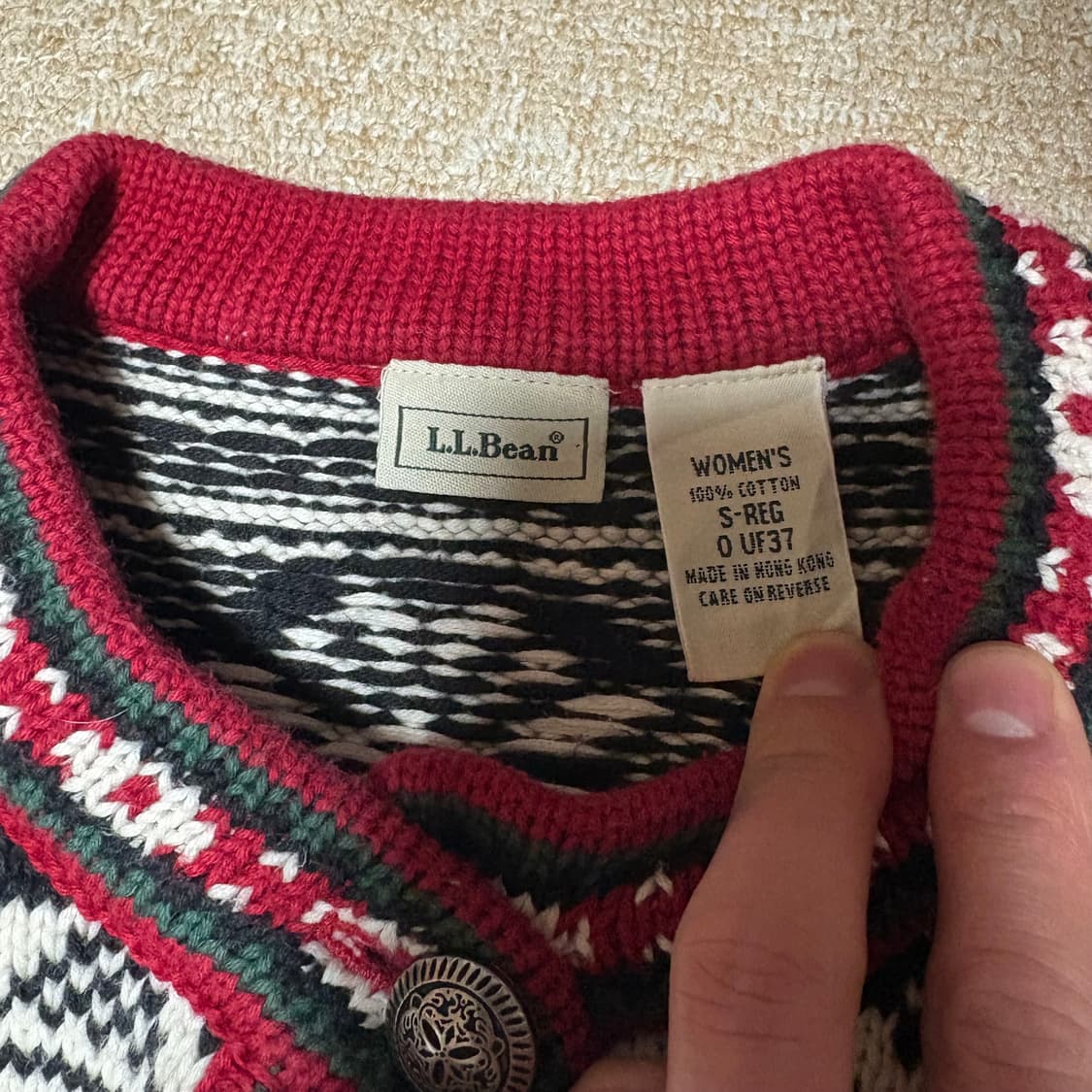 90‘s 엘엘빈 티롤리안 스웨터 상품이미지5