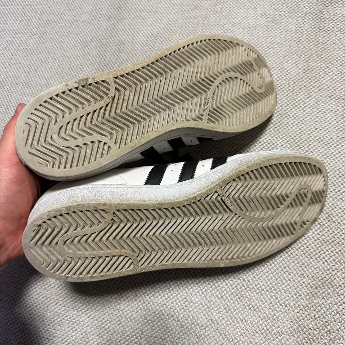 아디다스 슈퍼스타 흰검 상품이미지5