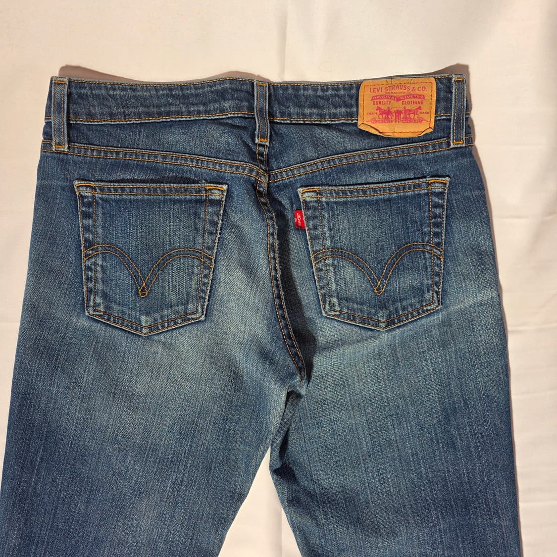 [28]00s 리바이스 518 슈퍼로우 부츠컷 데님팬츠 상품이미지7