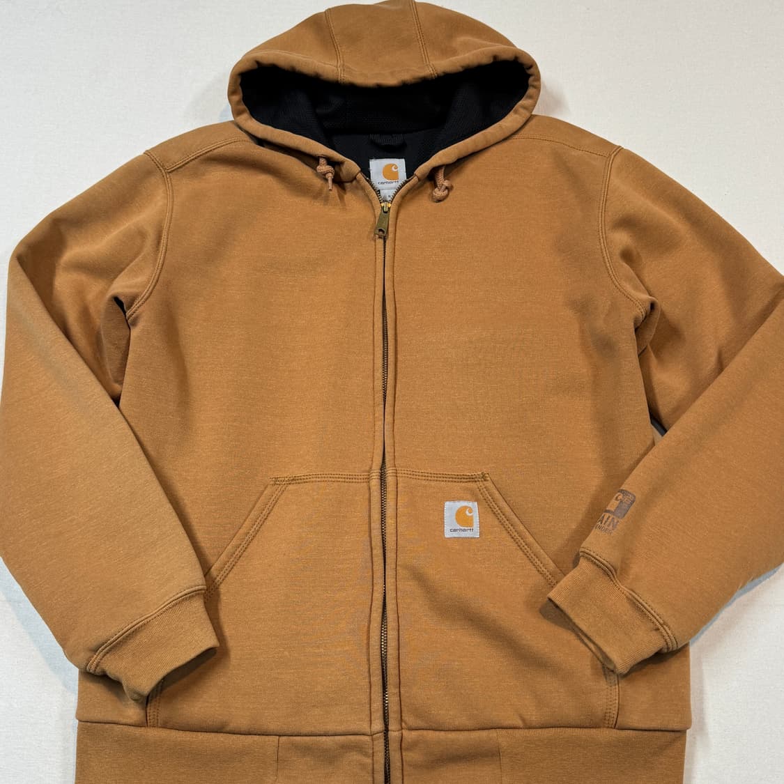 S) 칼하트 레인디펜더 워크웨어 써멀 후드집업 상품이미지2