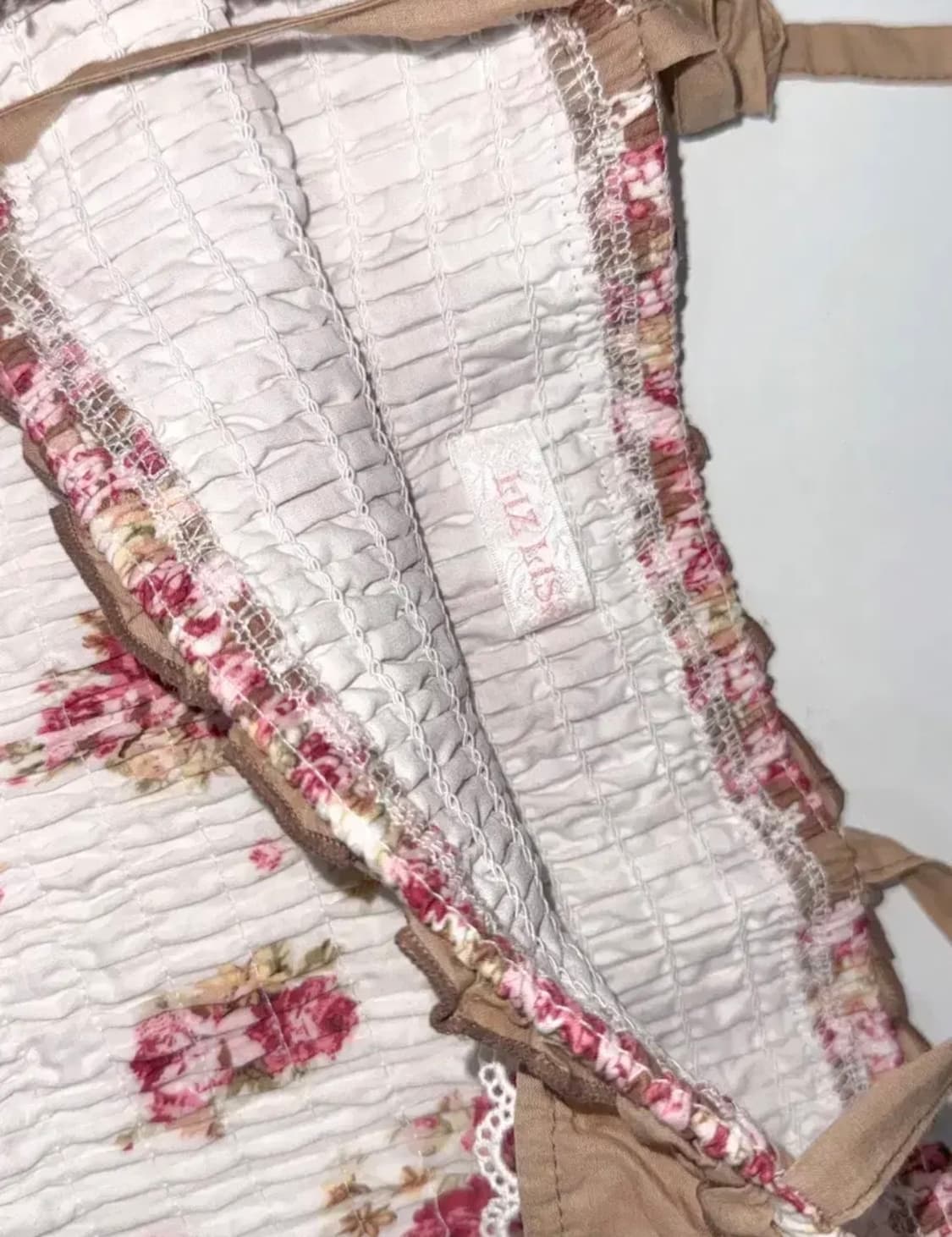 리즈리사 라떼갸루 플로럴 나시 원피스 상품이미지2