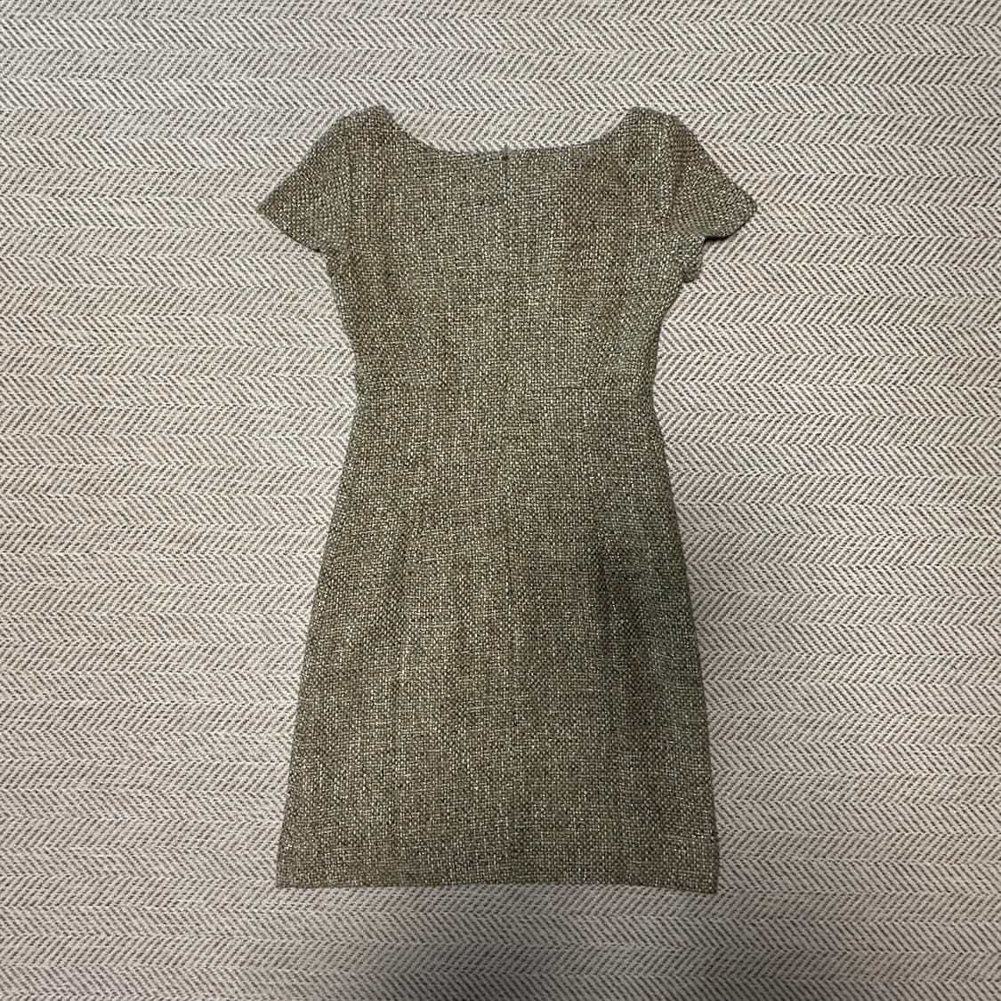 VALENTINO red italy made tweed onepiece 상품이미지2