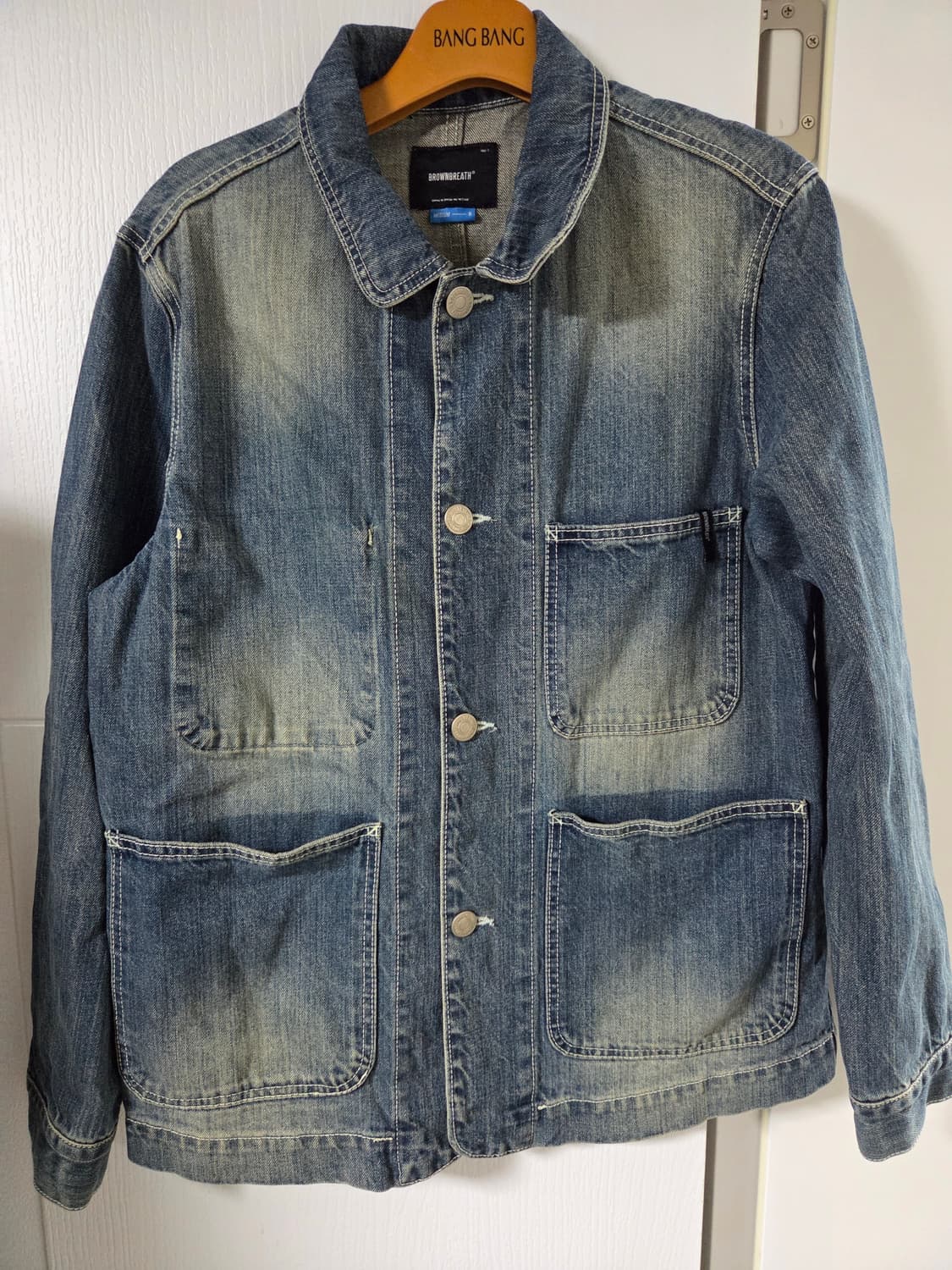 브라운브레스 데님 워크 자켓 상품이미지1