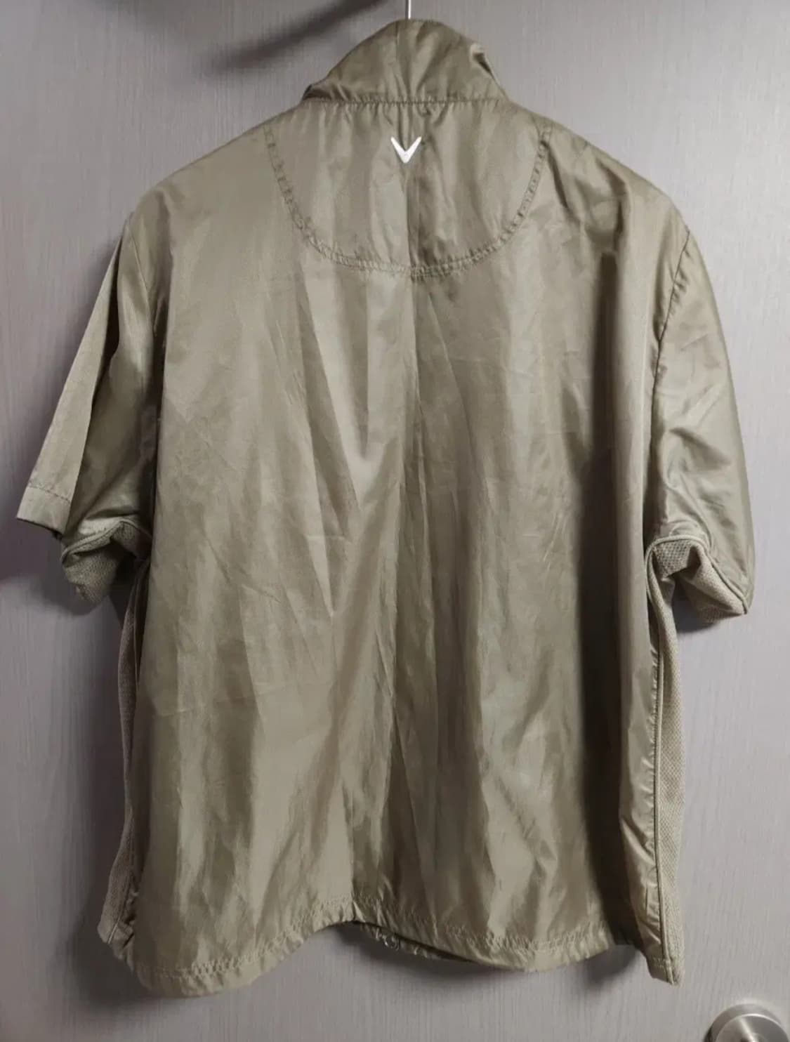 캘러웨이 골프 바람막이 반팔자켓, XL 상품이미지3