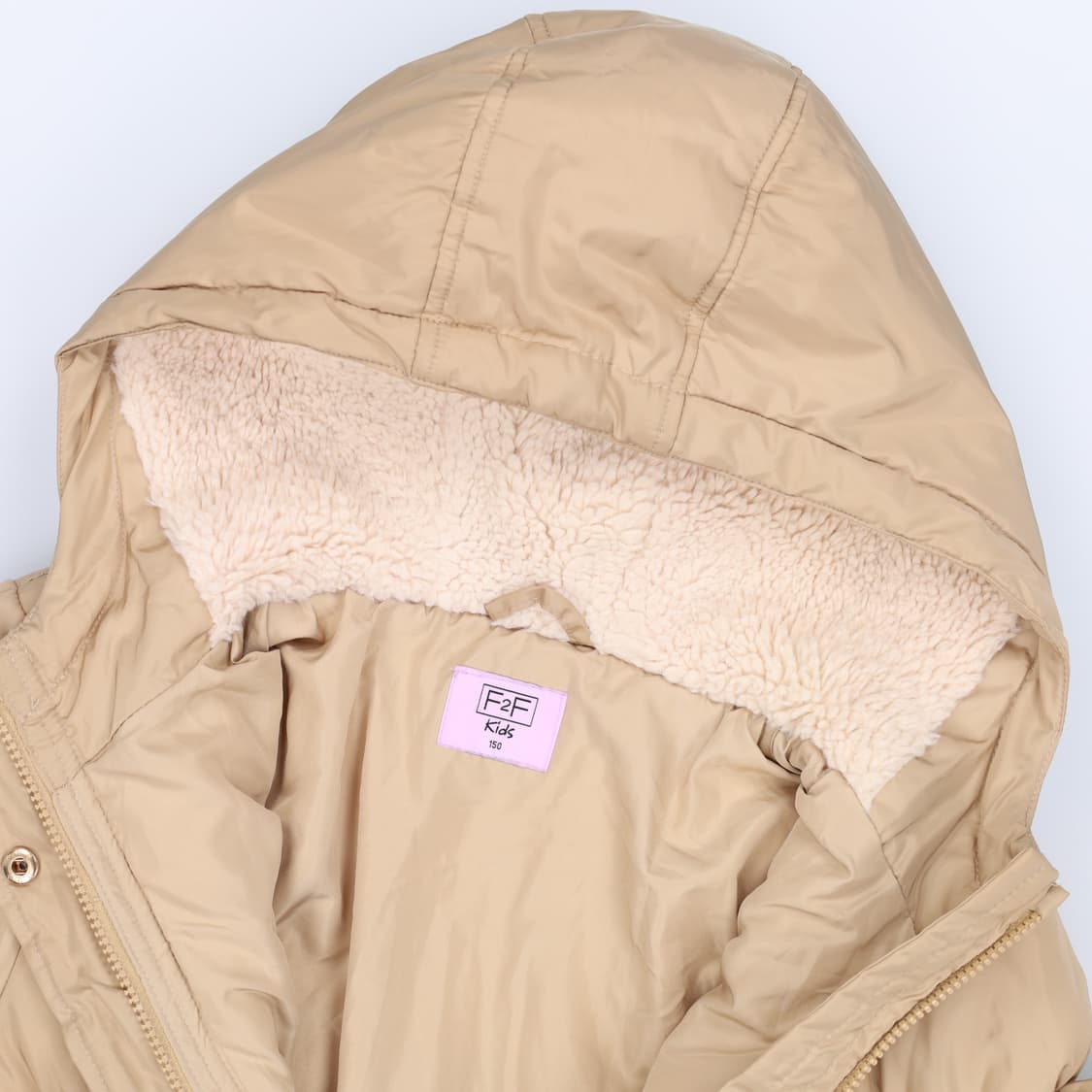 [150] F2F 키즈여성 기모 프릴 패딩점퍼 1128HR1 상품이미지3