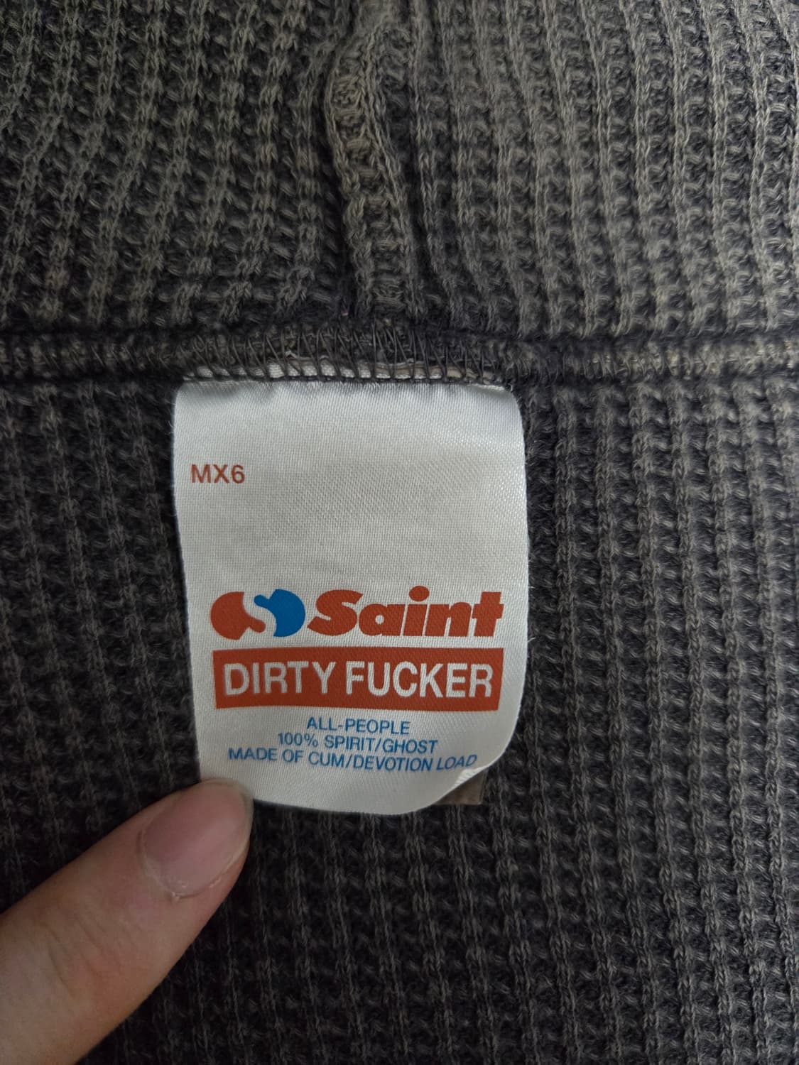 세인트 마이클 25ss 더블 페이스 집업 후디 판매합니다. 상품이미지5