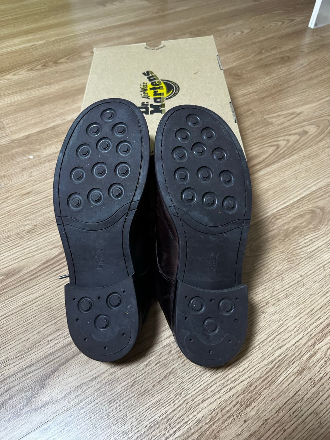 야세 홀스하이드 브라운 더비 280mm 상품이미지3