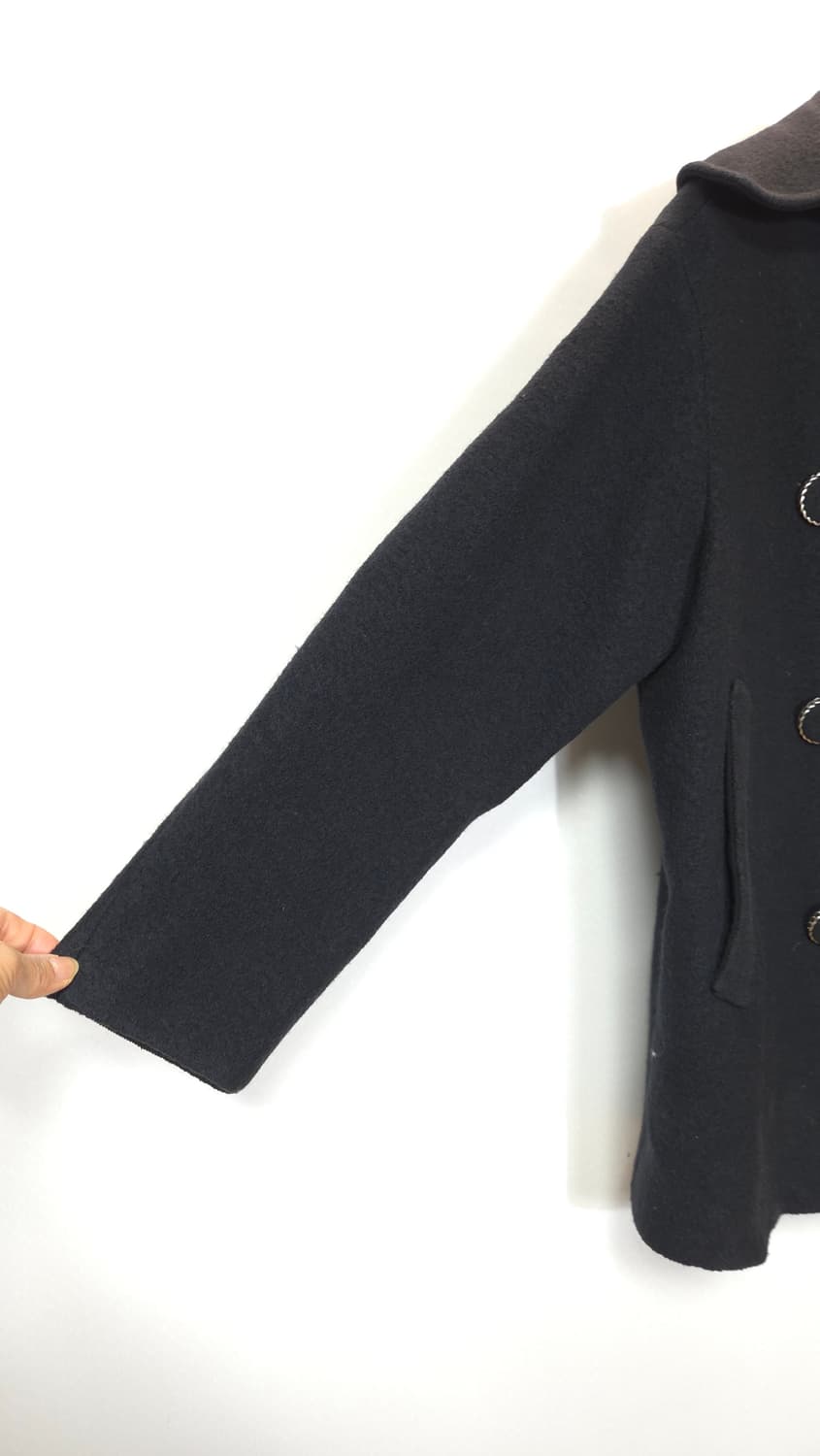 한섬 타임 2021 더블 브레스트 이태리 울코트  F 사이즈 상품이미지4