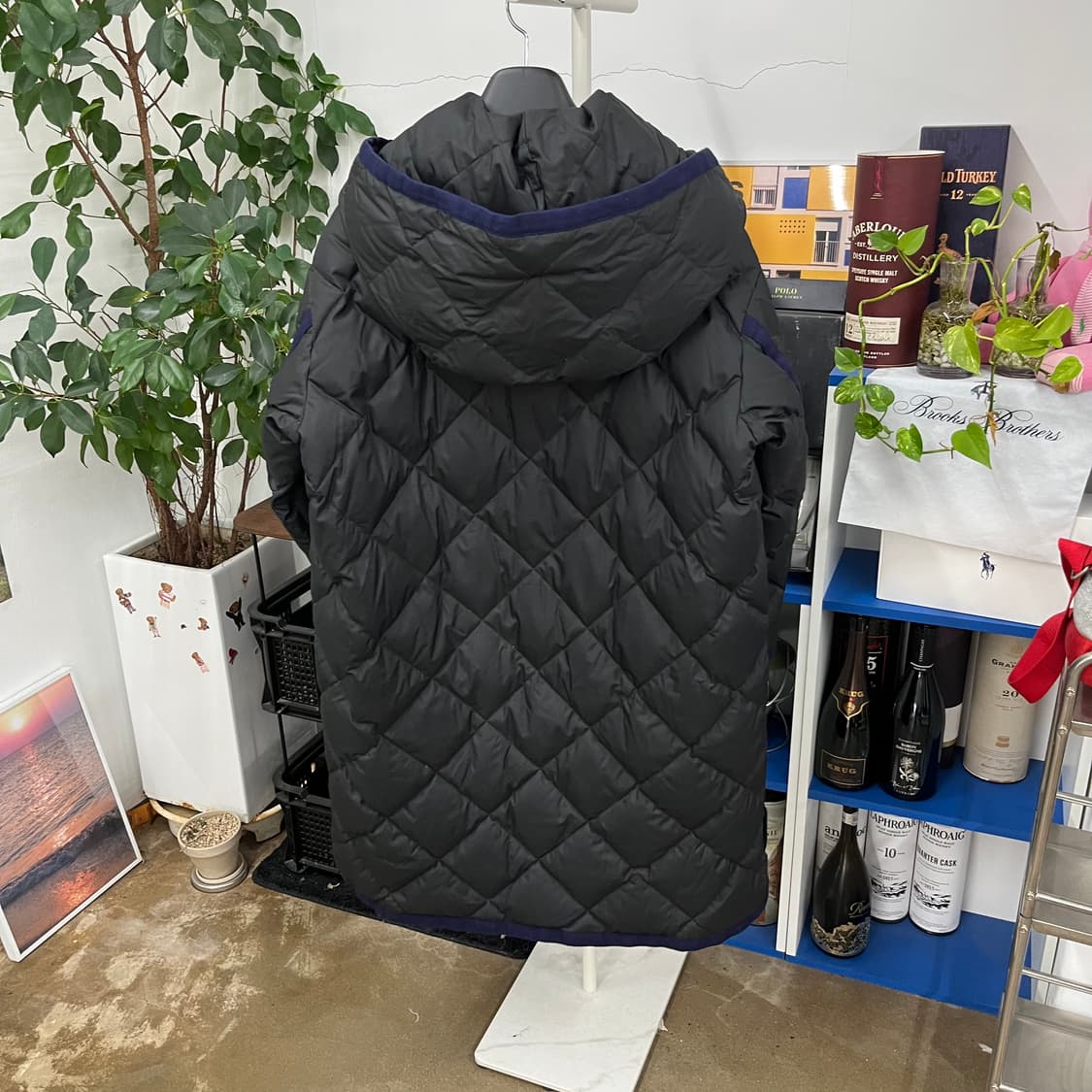 비비안웨스트우드 레드라벨 후드 롱패딩 점퍼 1  상품이미지5