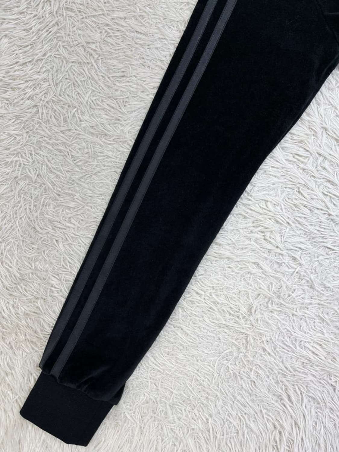 아디다스 벨루어 크롭 후드 집업/#2744 상품이미지3