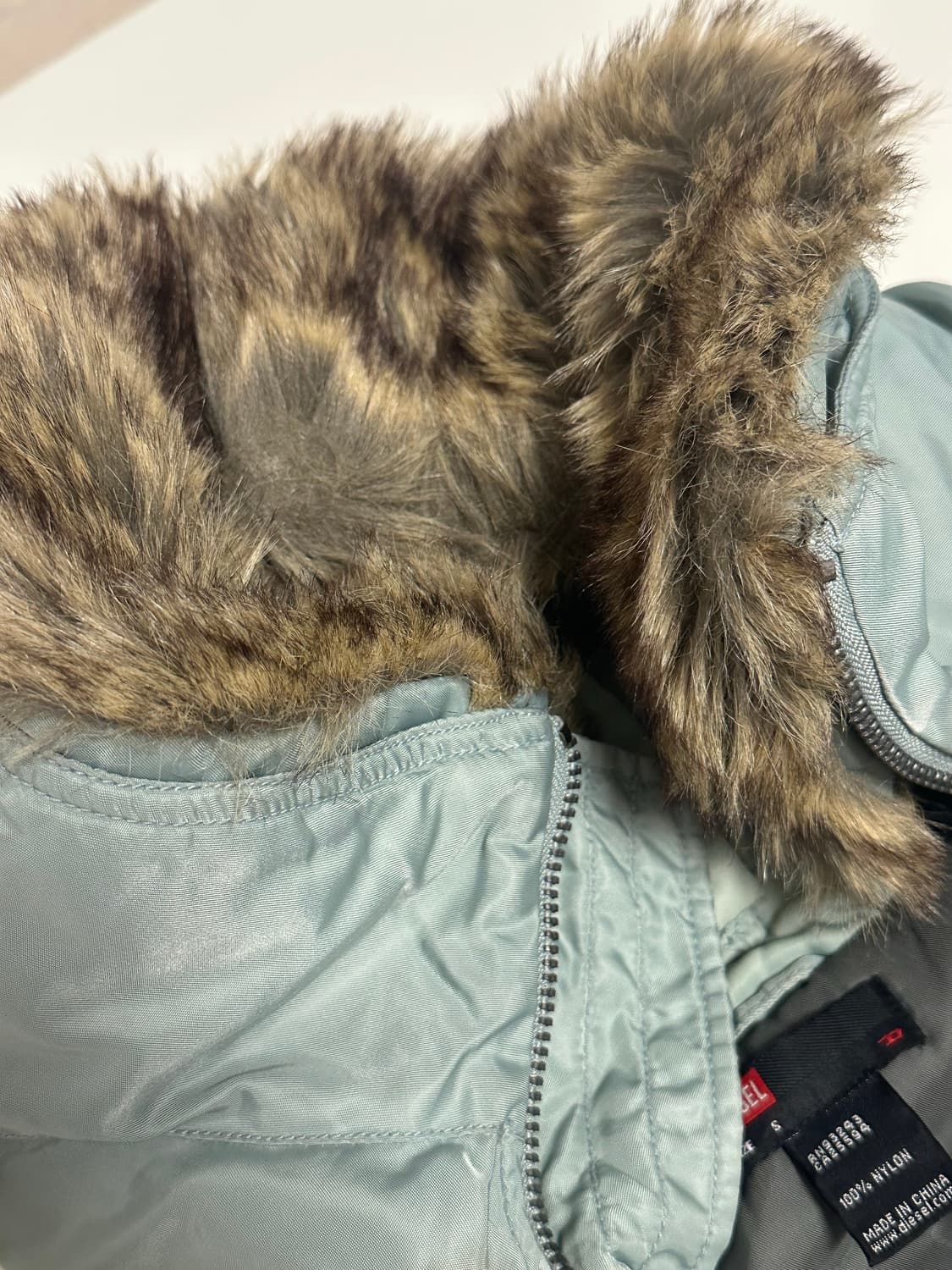 디젤 퍼 자켓 상품이미지4