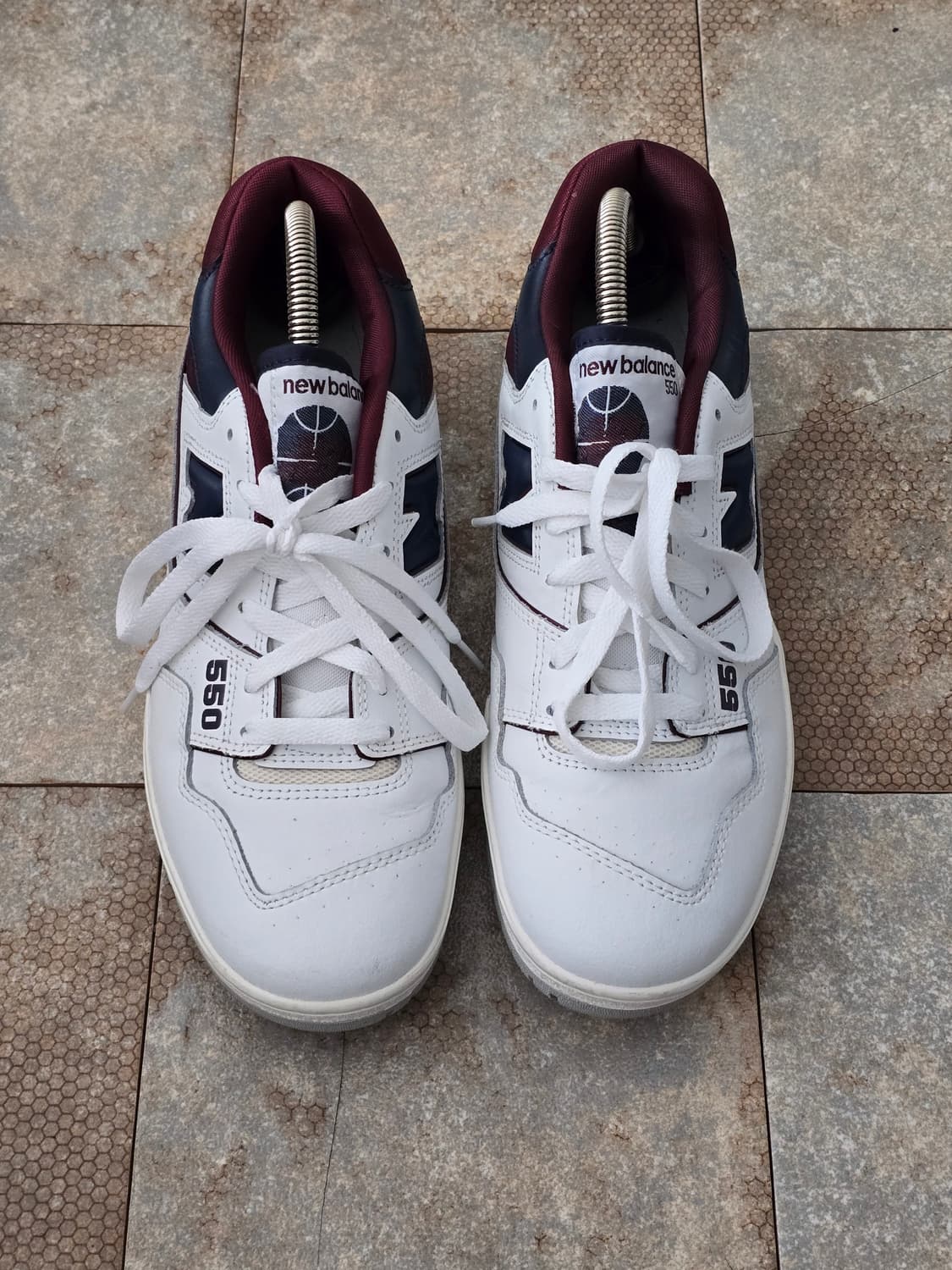 (275)뉴발란스 550 화이트 네이비 상품이미지2