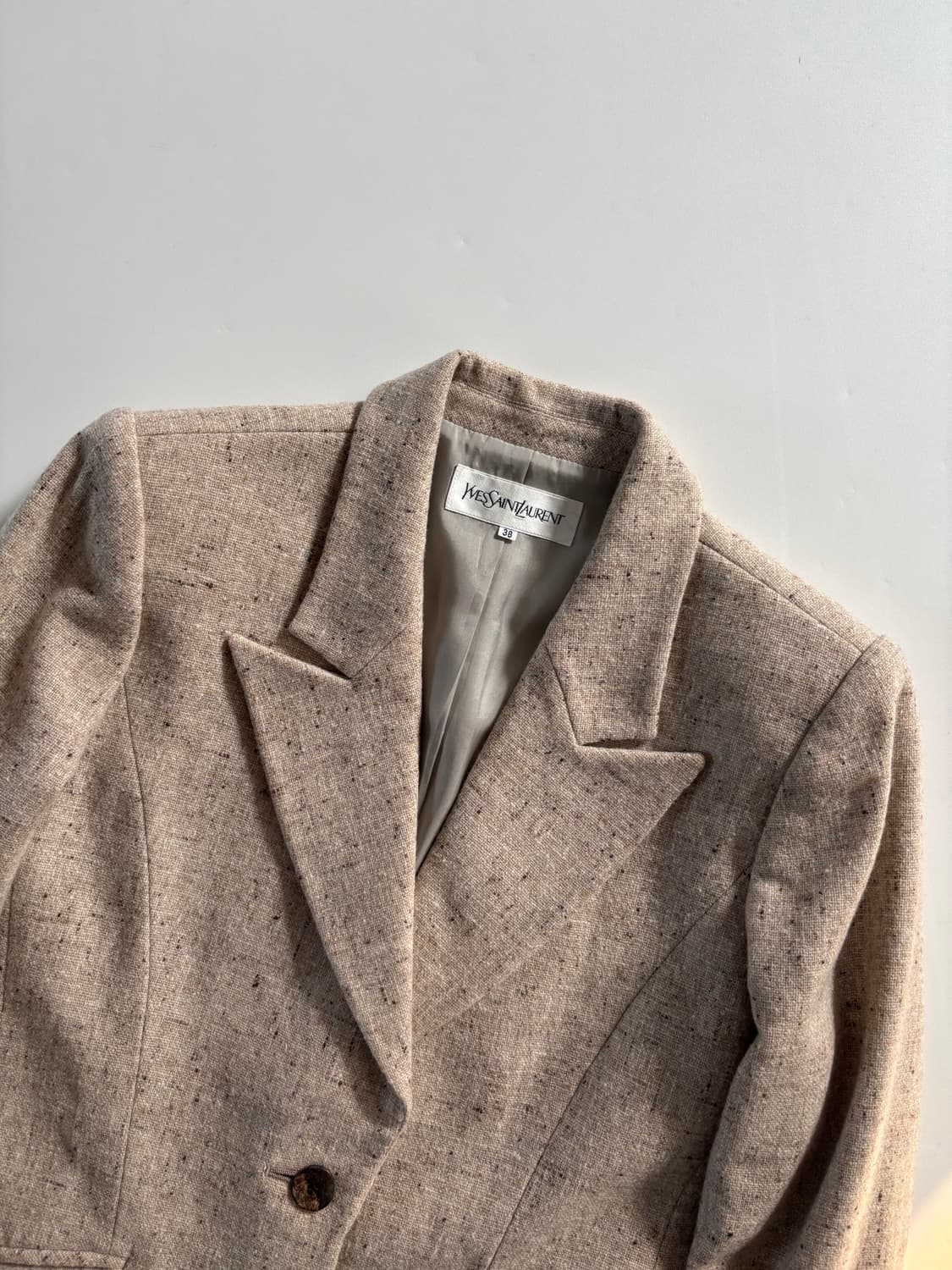 Yves Saint Laurent 입생로랑 아이보리 트위드 셋업 상품이미지5