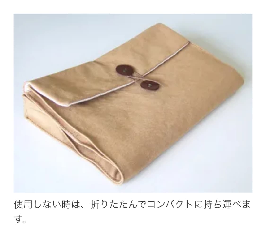 yuruliku 서류봉투모양  파우치 A4 사이즈. 일본제. 상품이미지6