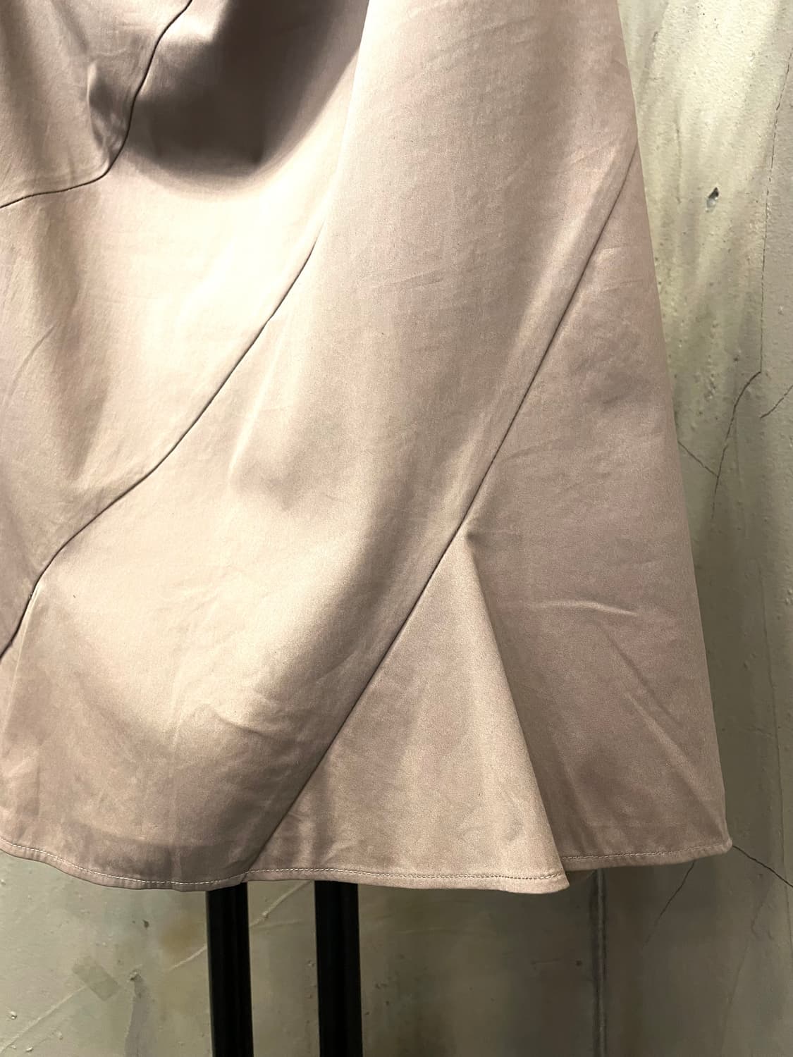 질샌더 나이론 면스판 도킹 플레어 스커트 55 상품이미지5