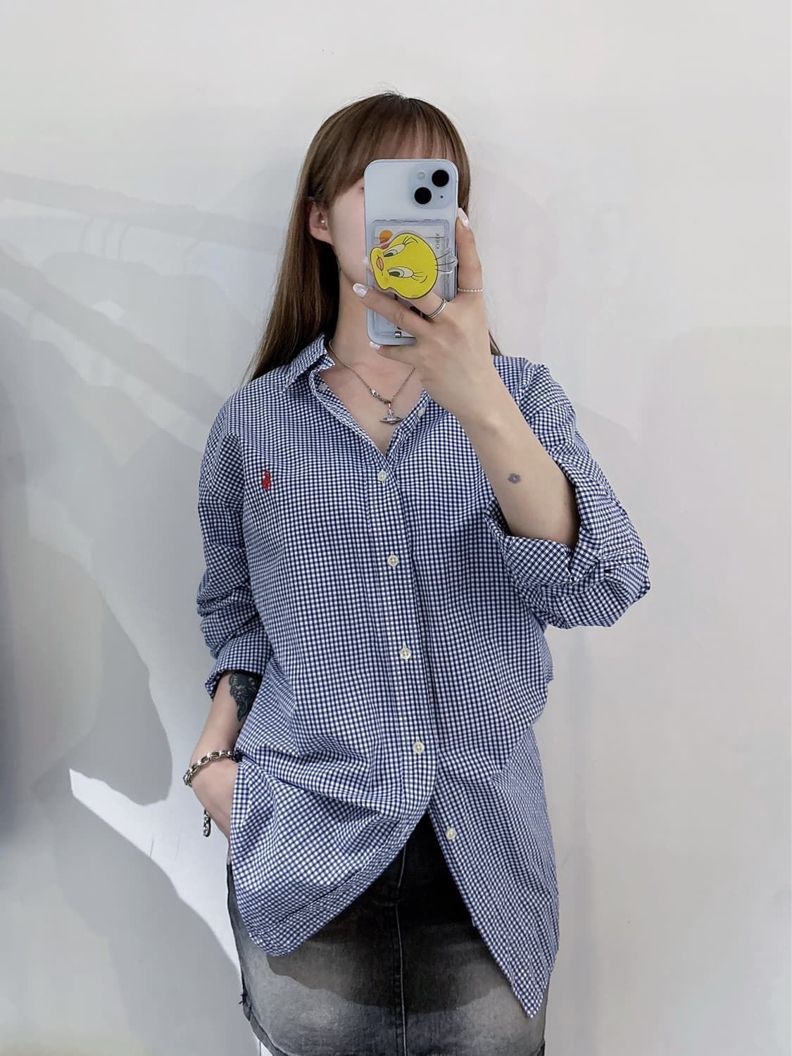 폴로랄프로렌 레드포니 체크 셔츠 상품이미지2