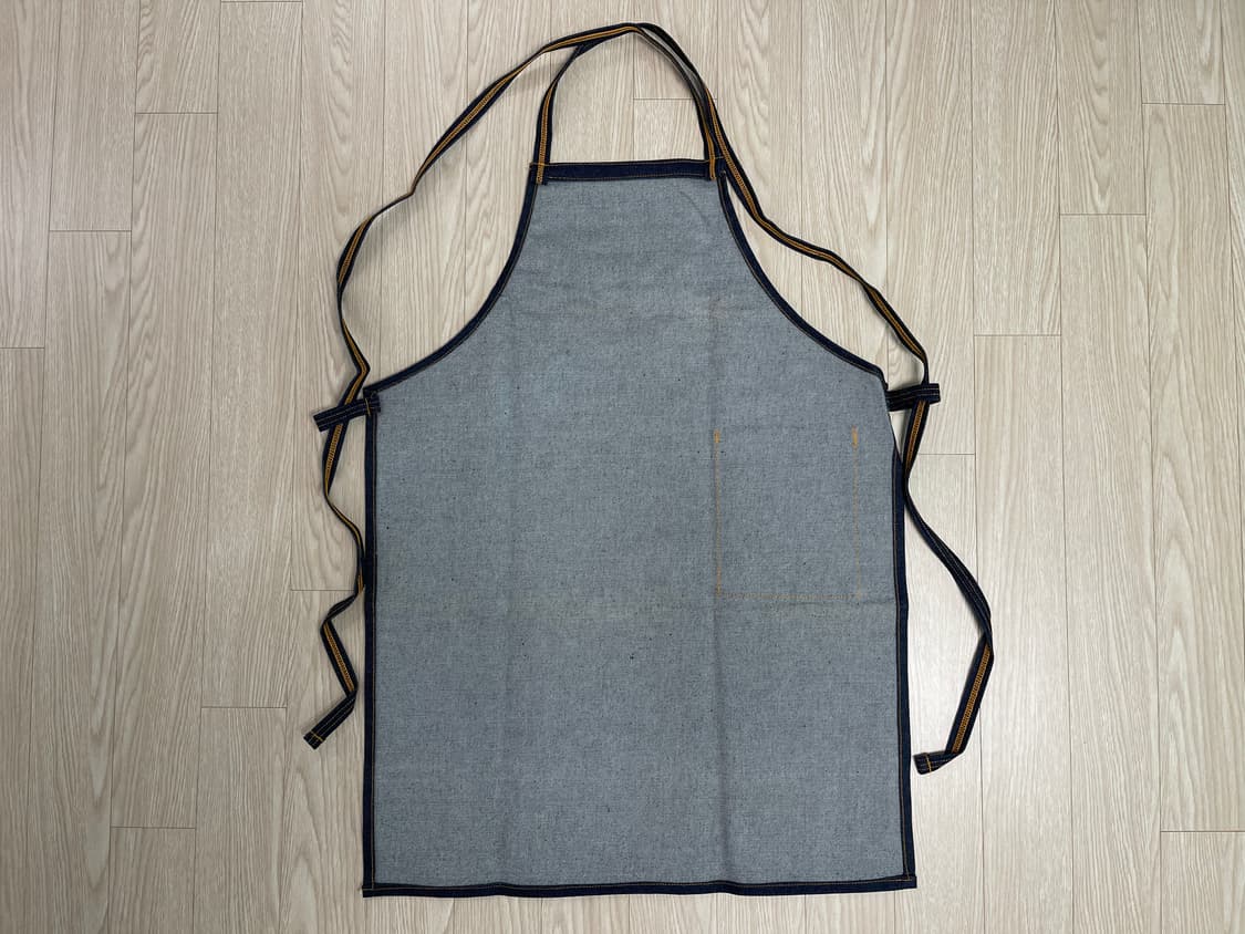 삿포로 생맥주 빈티지 셀비지 앞치마 6번 90s 상품이미지3