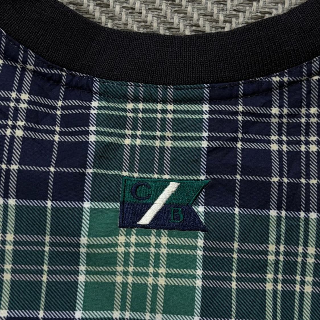 커터앤벅 체크 패턴 웜업 v2607 상품이미지5