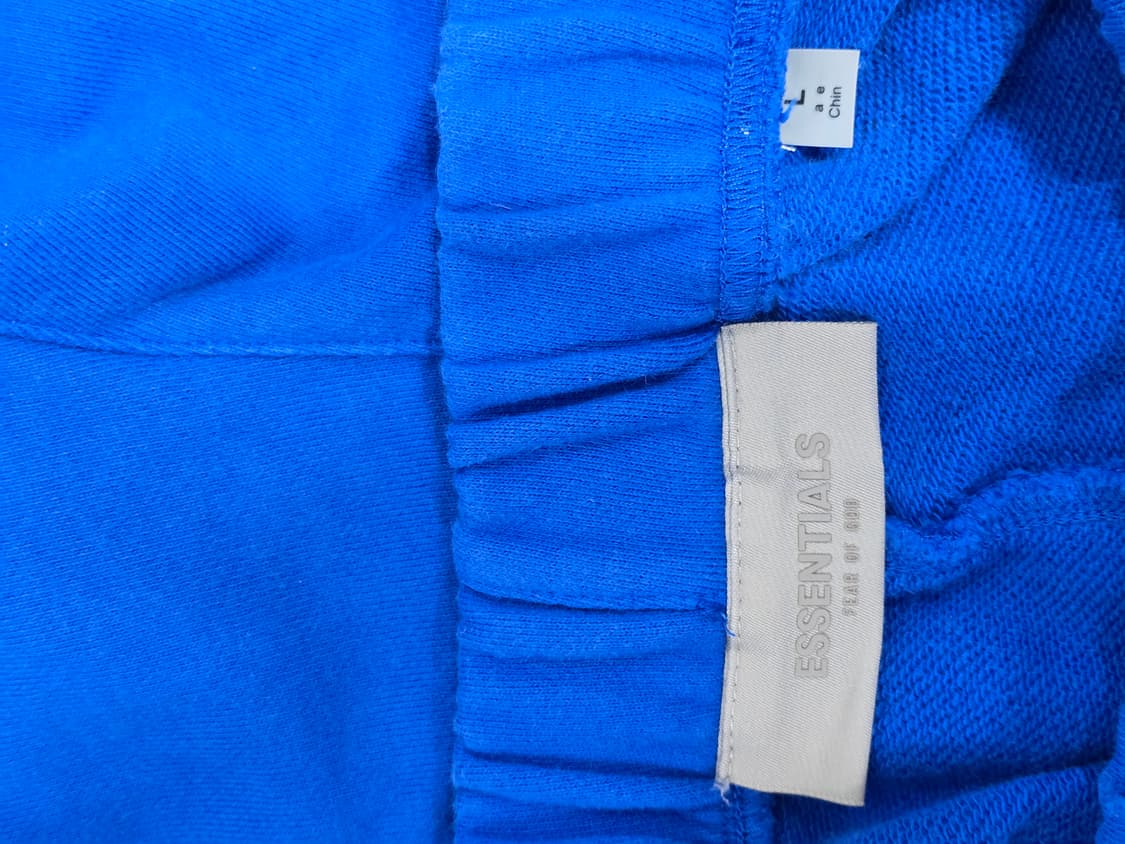 피어오브갓 에센셜 블루 스웨트 쇼츠 L 상품이미지4