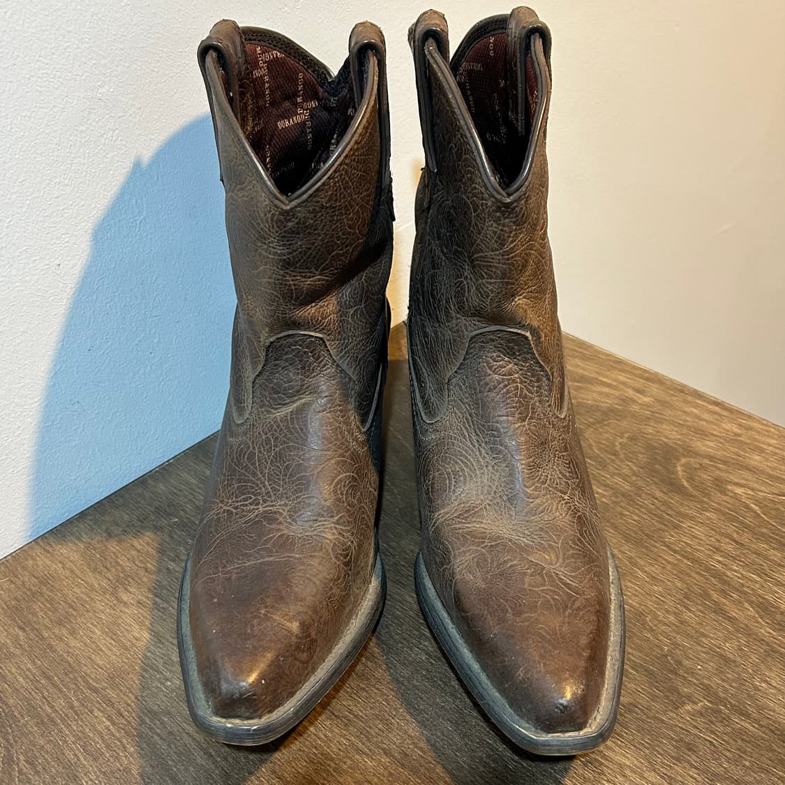 Durango 브라운 웨스턴 부츠 상품이미지3