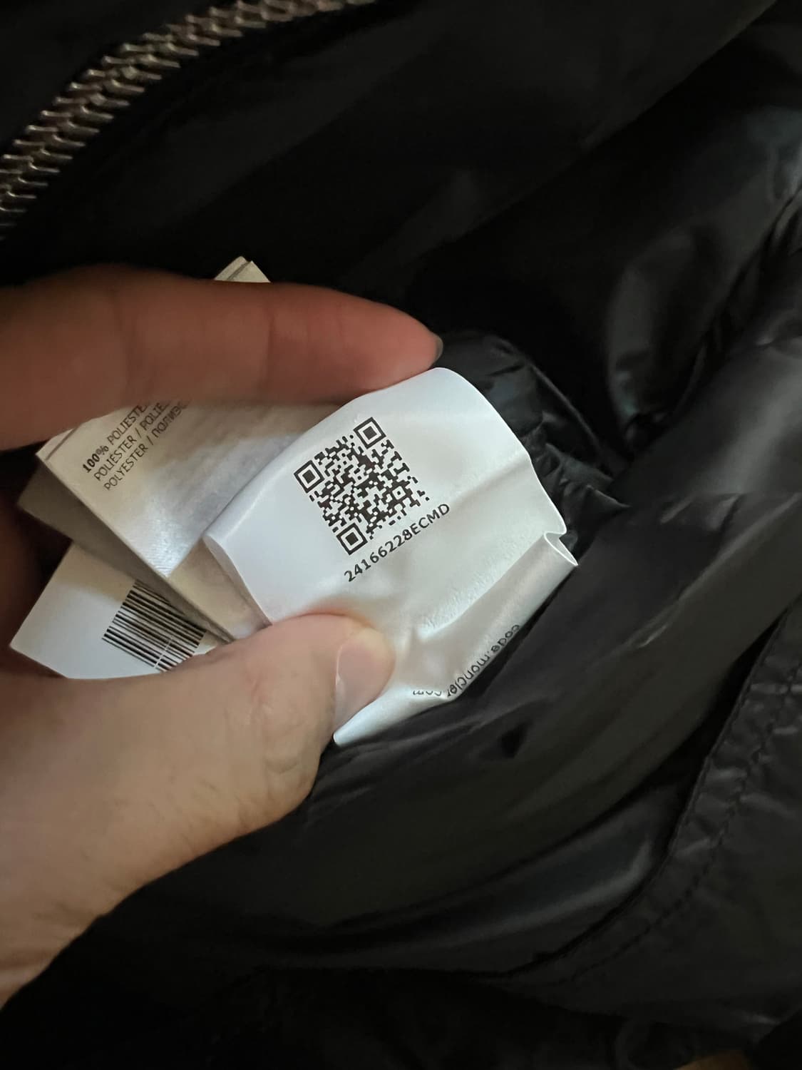 릭오웬스 몽클레르 앵글자켓 2사이즈 상품이미지3