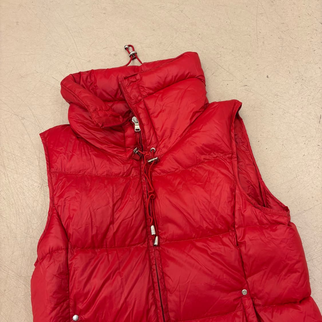 로렌 랄프로렌 레드 푸퍼 다운 패딩 조끼 상품이미지2