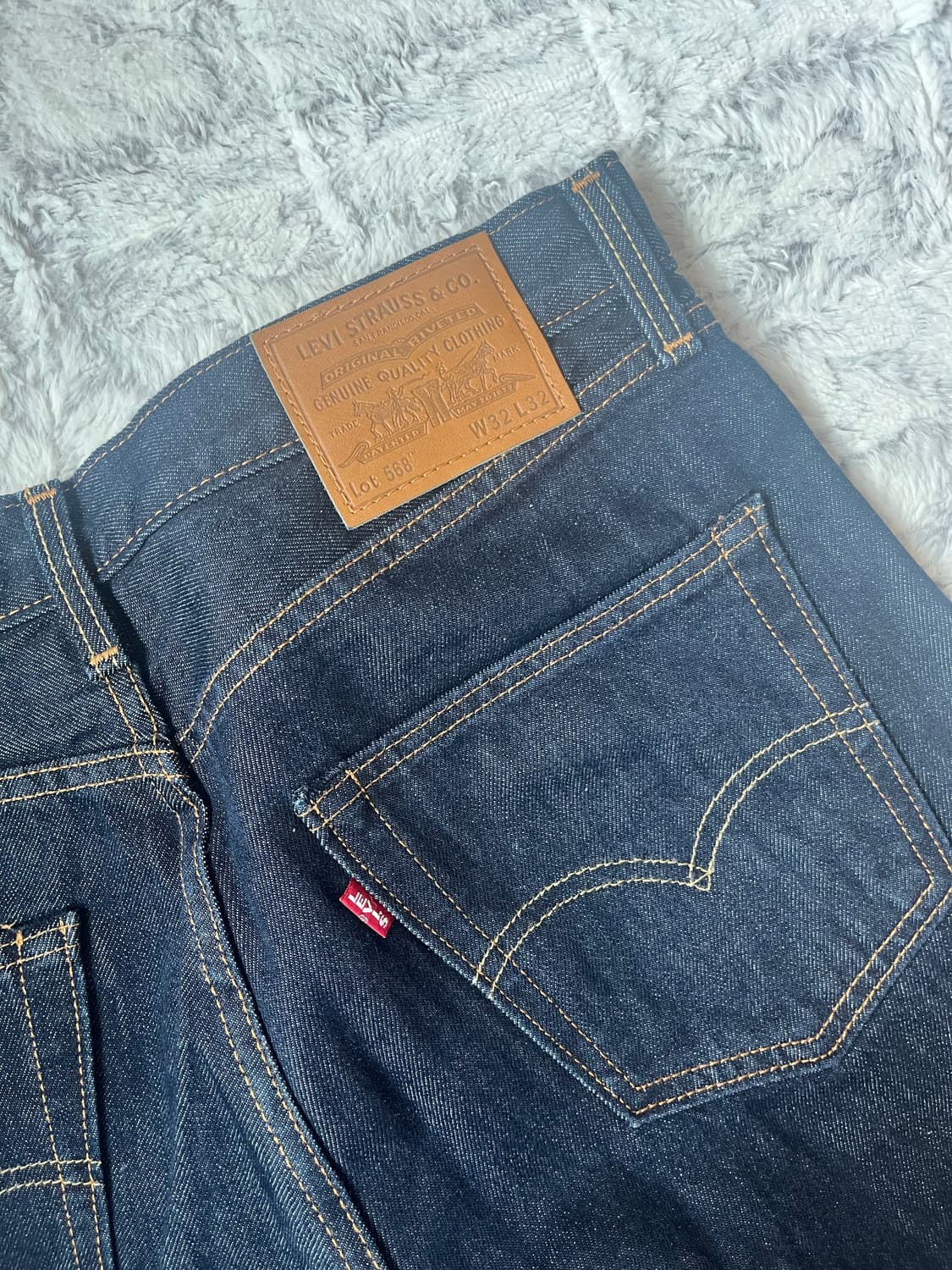 리바이스 568 인디고 컬러  상품이미지3