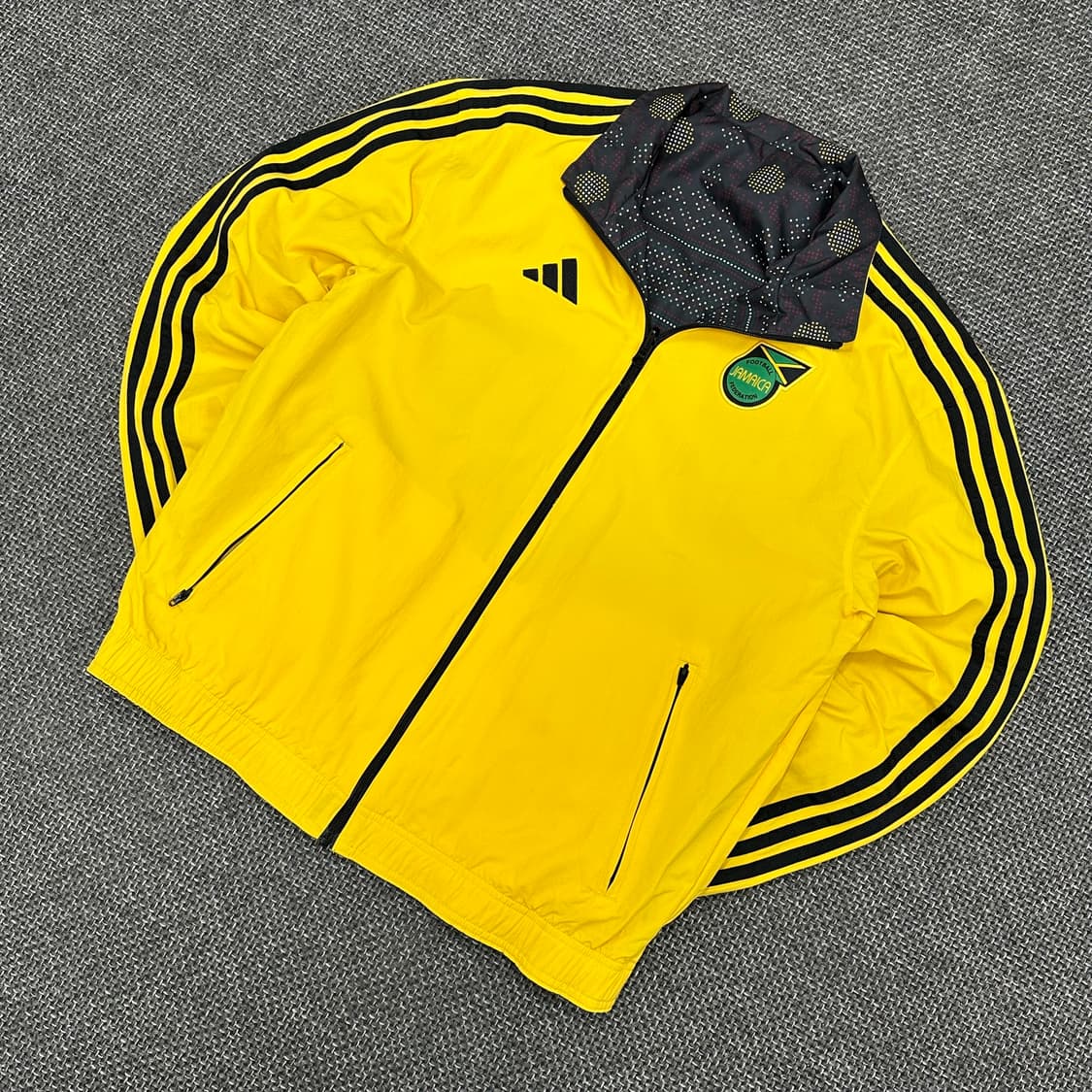 아디다스 자메이카 축구 국대 리버시블 양면 점퍼 M 상품이미지3