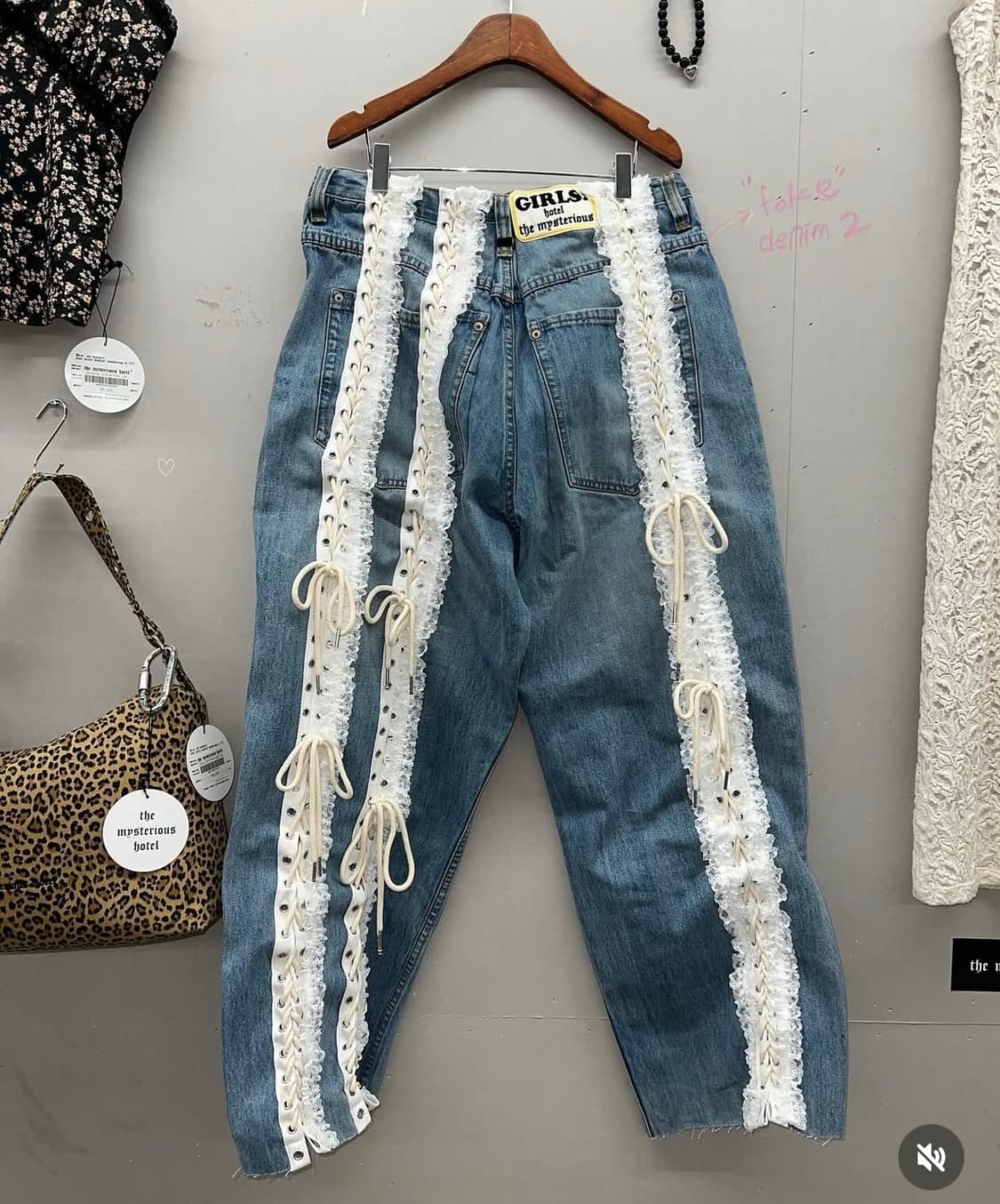 더미스테리어스호텔 빈티지 데님 상품이미지2