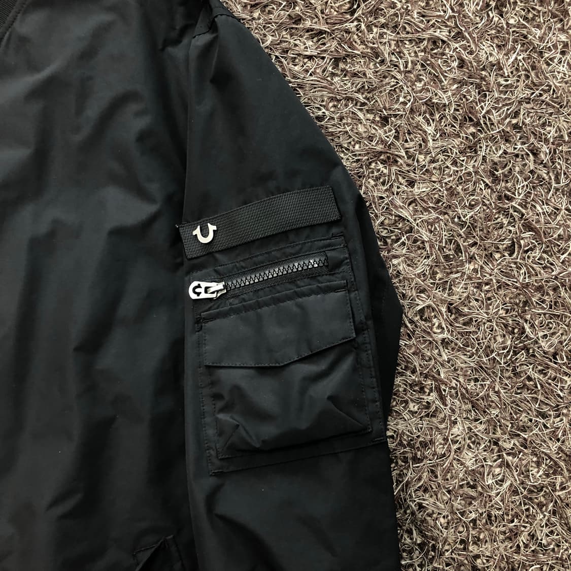 트루릴리전 봄버 블루종 자켓 상품이미지3