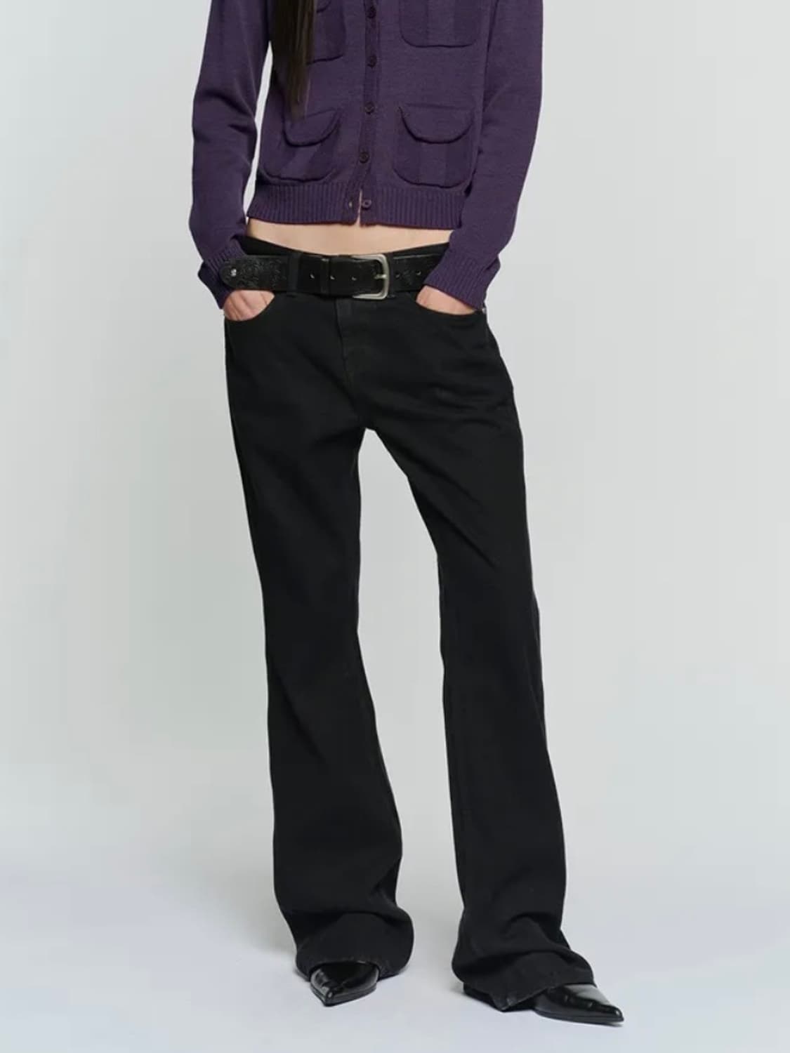 썬번프로젝트 STRAIGHT SLIM DENIM PANTS 팬츠 상품이미지1