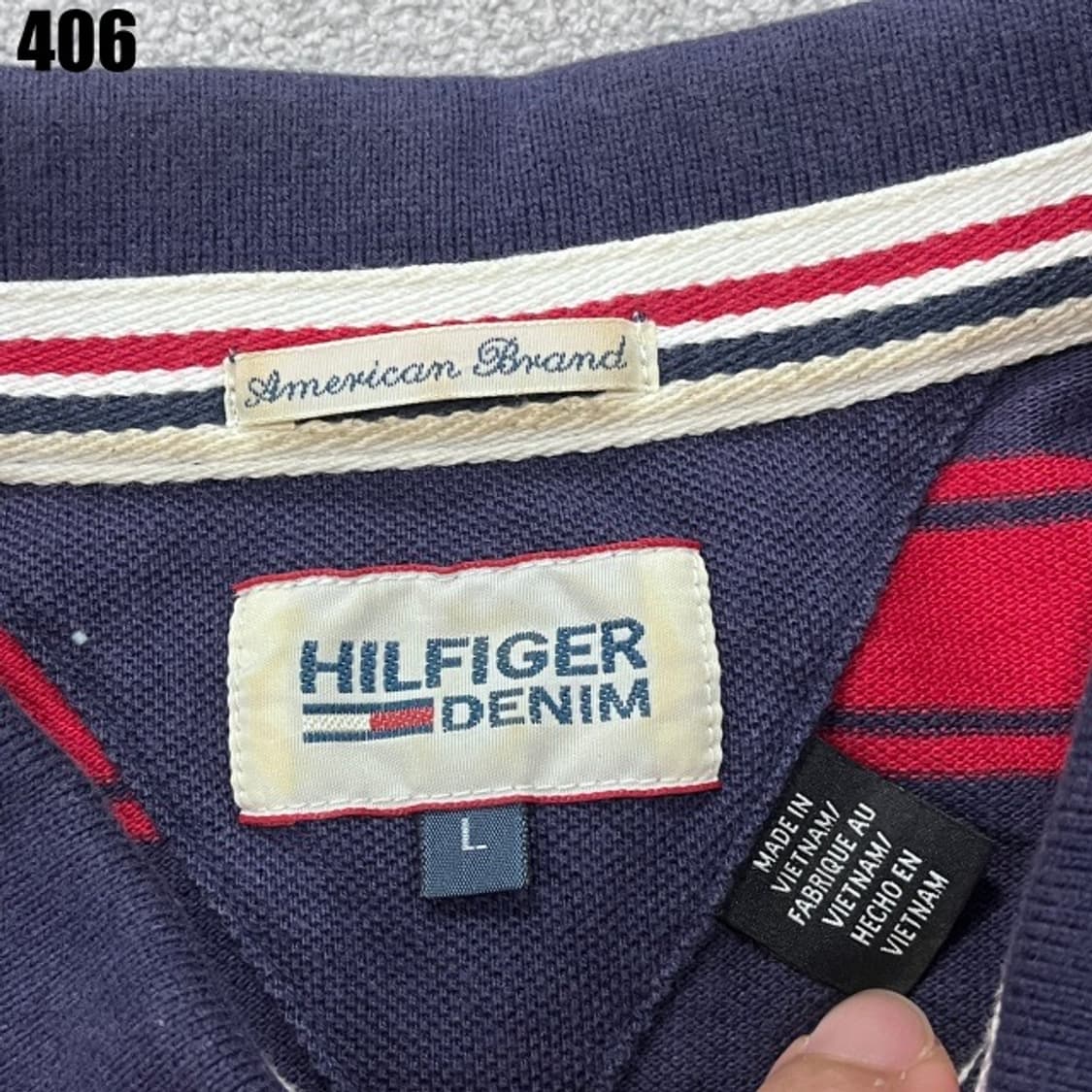 타미힐피거 스트라이프 반팔티  상품이미지2