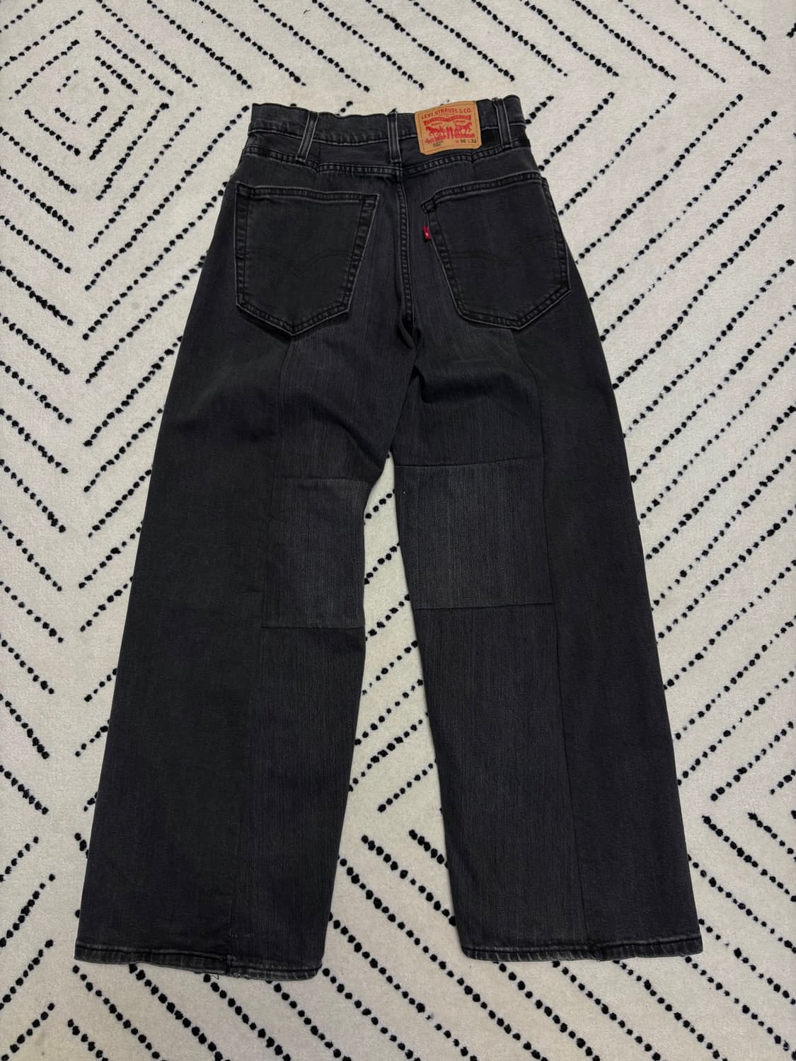 Levis 502 리워크 와이드 핏 데님  상품이미지2