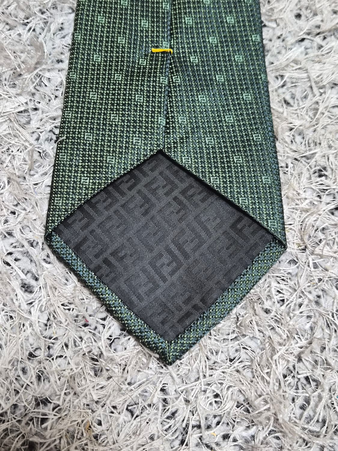 펜디Fendi 메인로고 도트 패턴 넥타이 Free - N37 상품이미지3